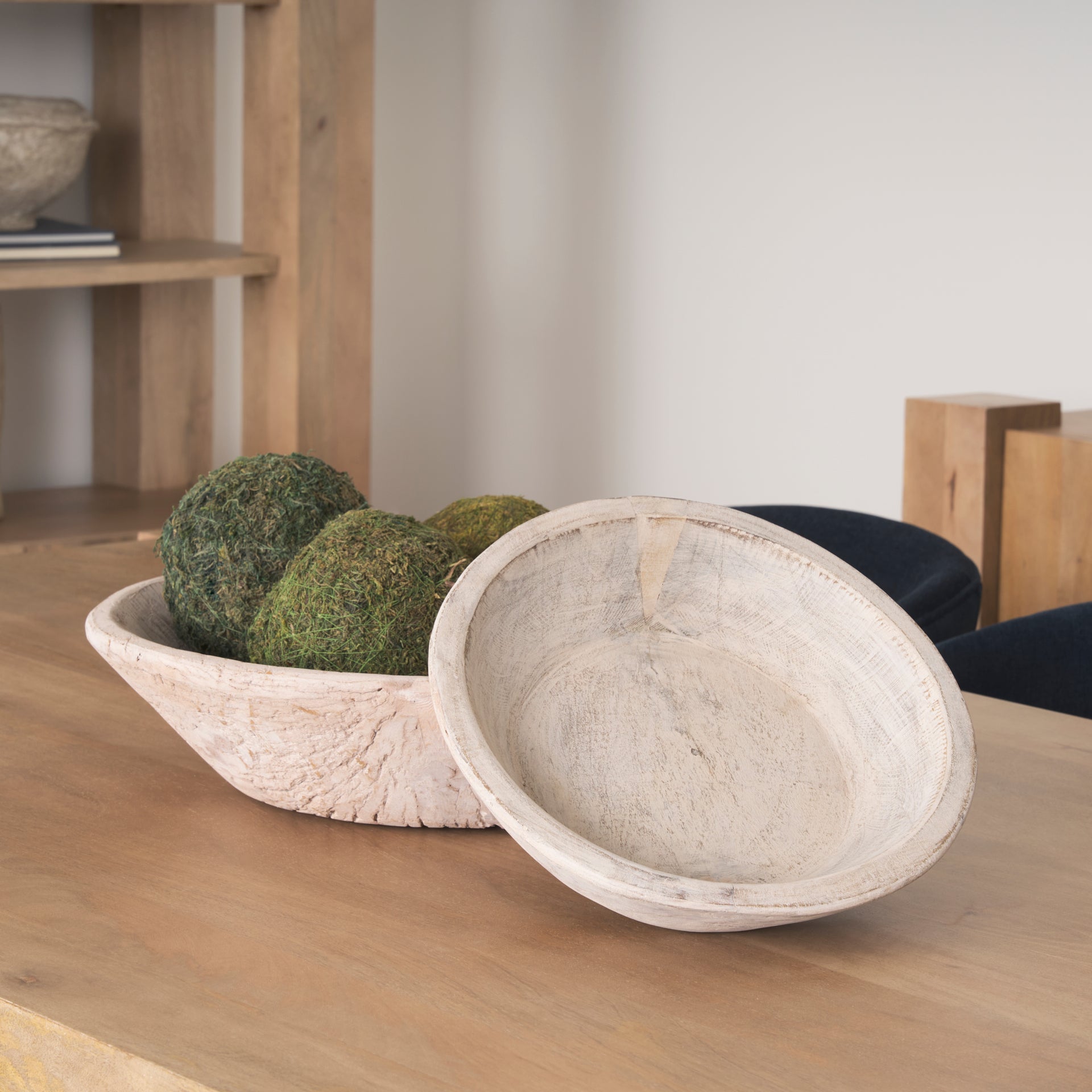 Nikita Wooden Bowls Set of 2