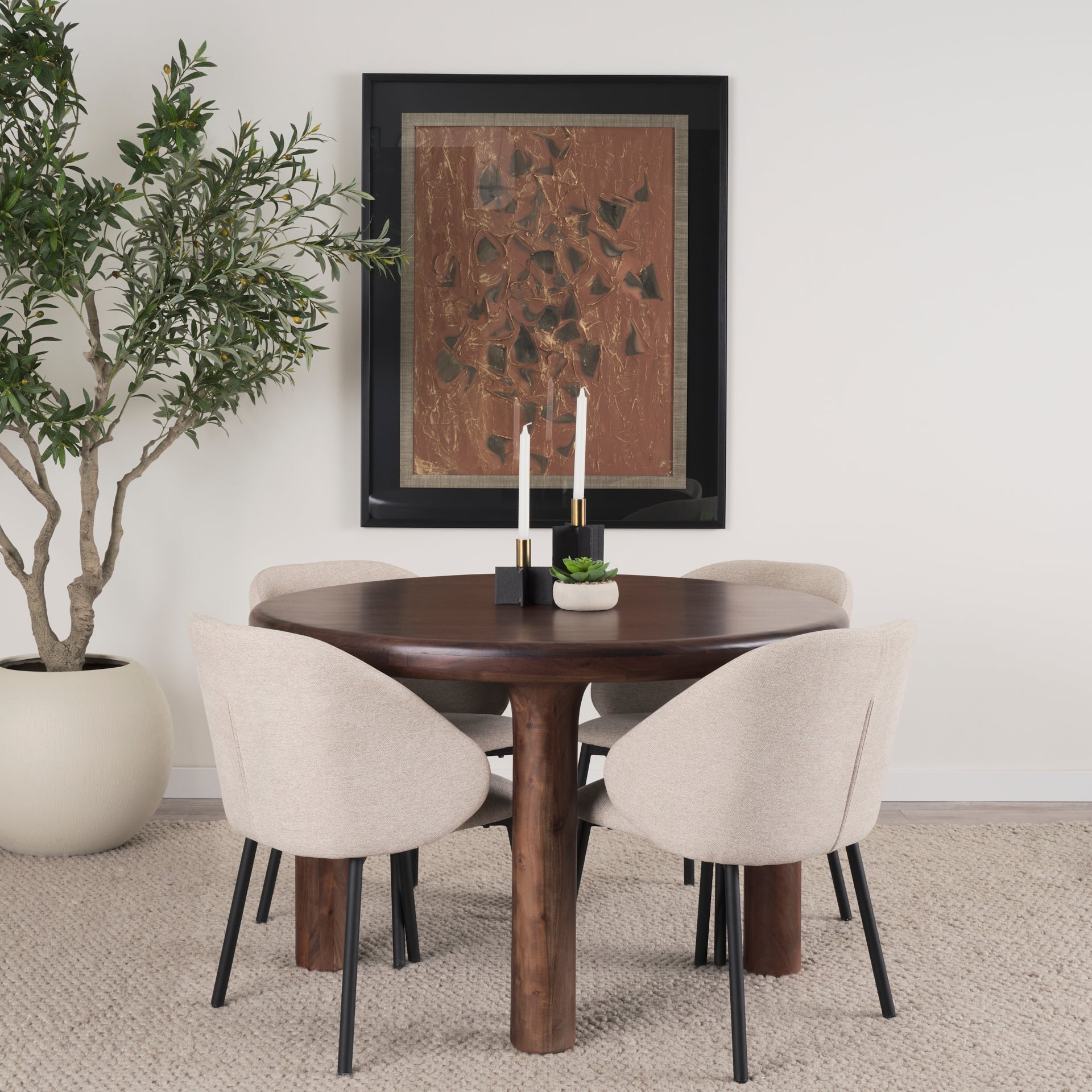 Soma 48" Round Dining Table