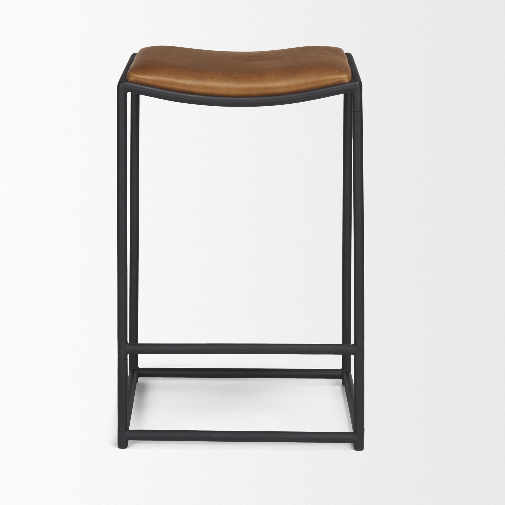 Taniel Leather Seat Counter Stool