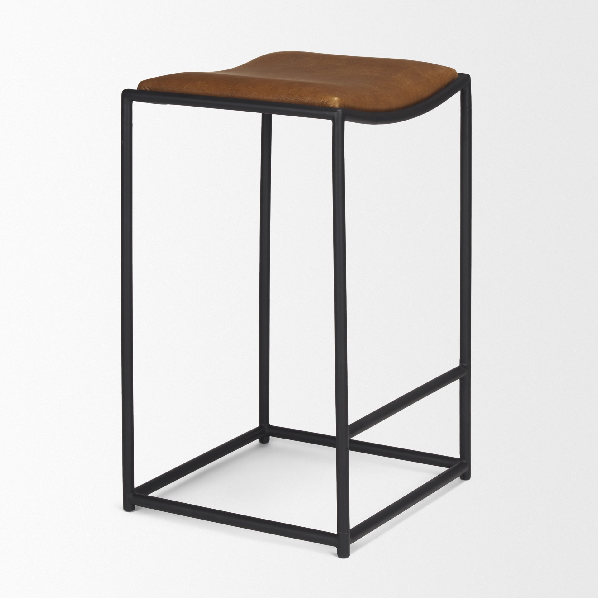 Taniel Leather Seat Counter Stool