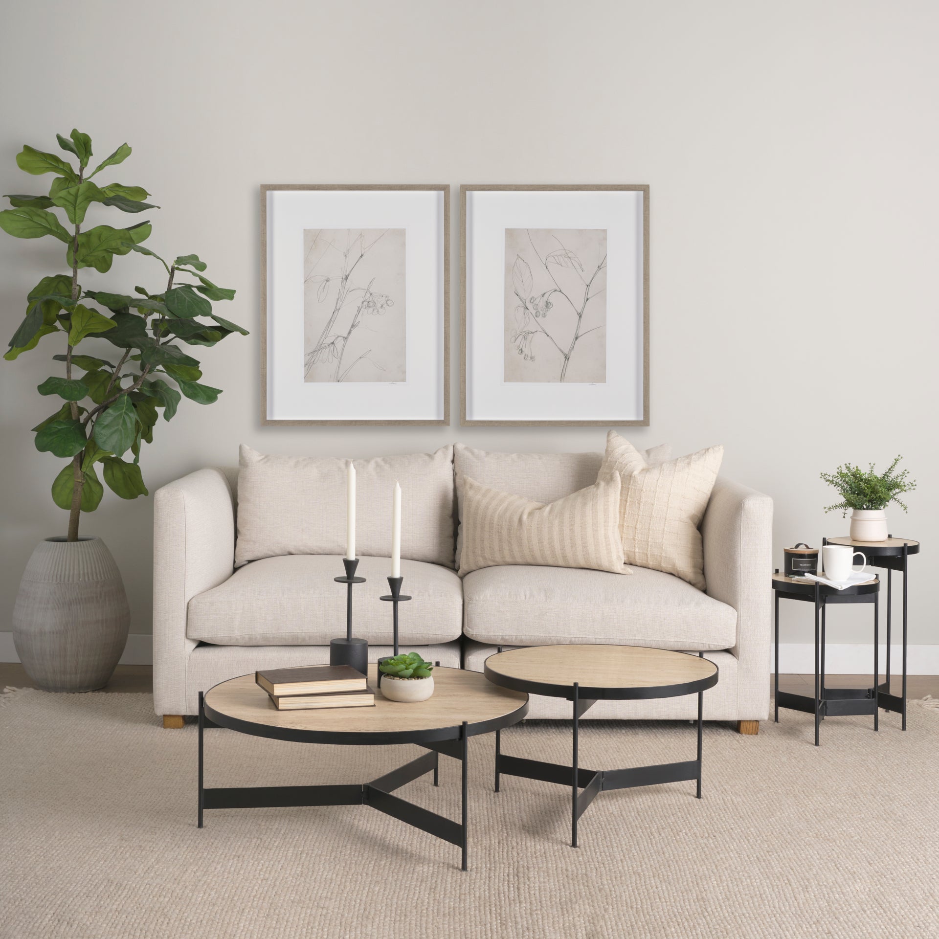 Wade End/Side Tables Set of 2
