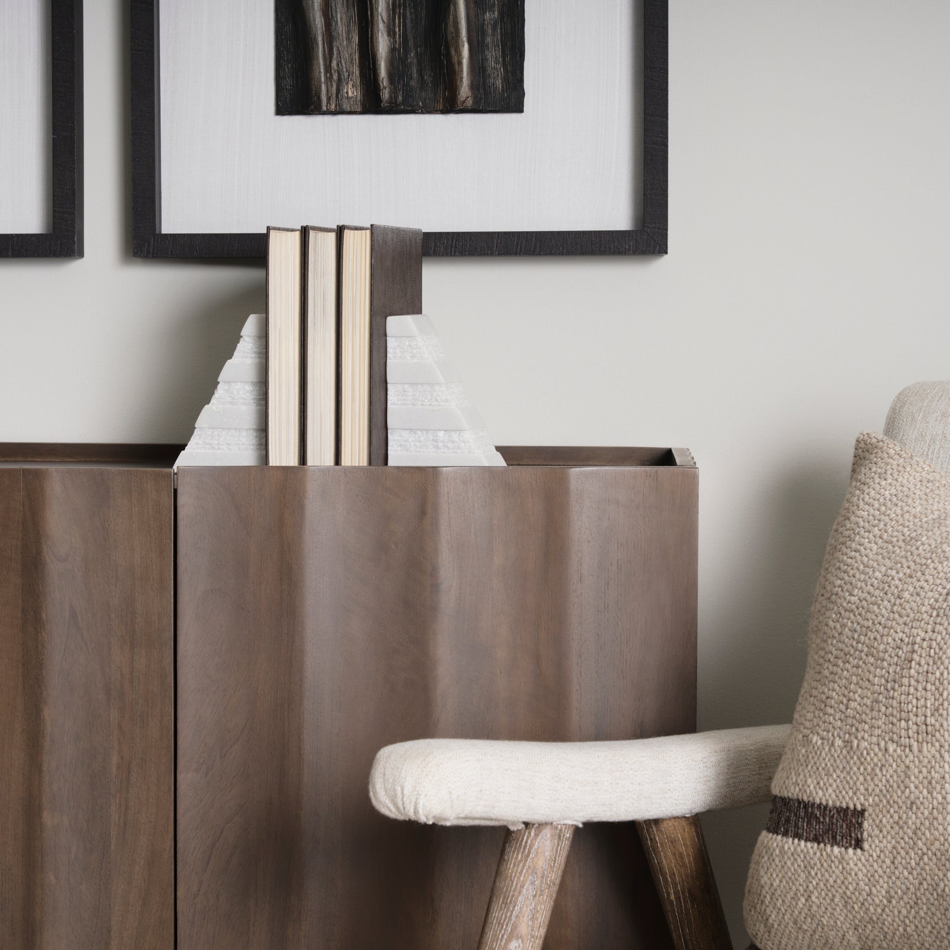 Cavetto Bookends