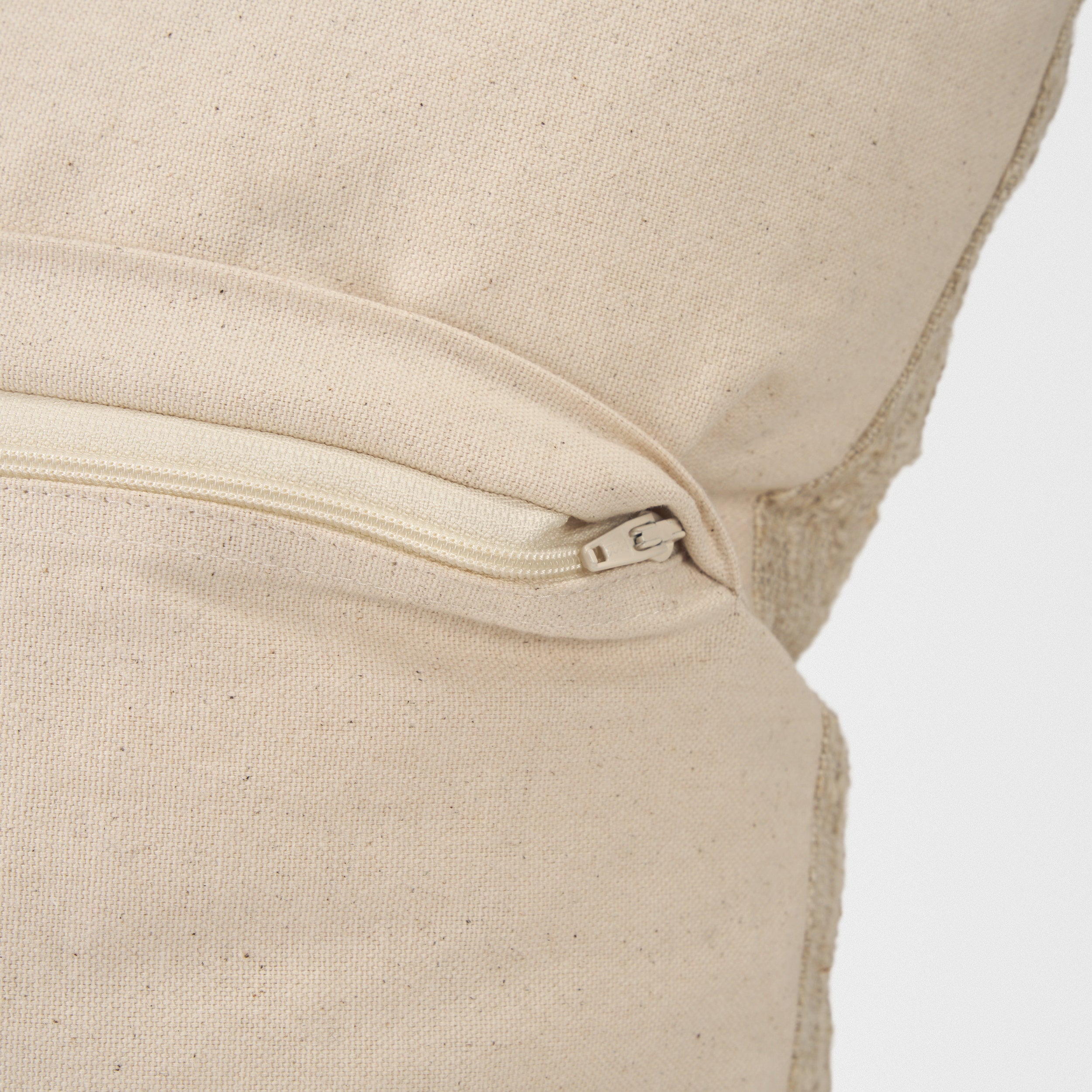Jeren Beige Throw Pillow