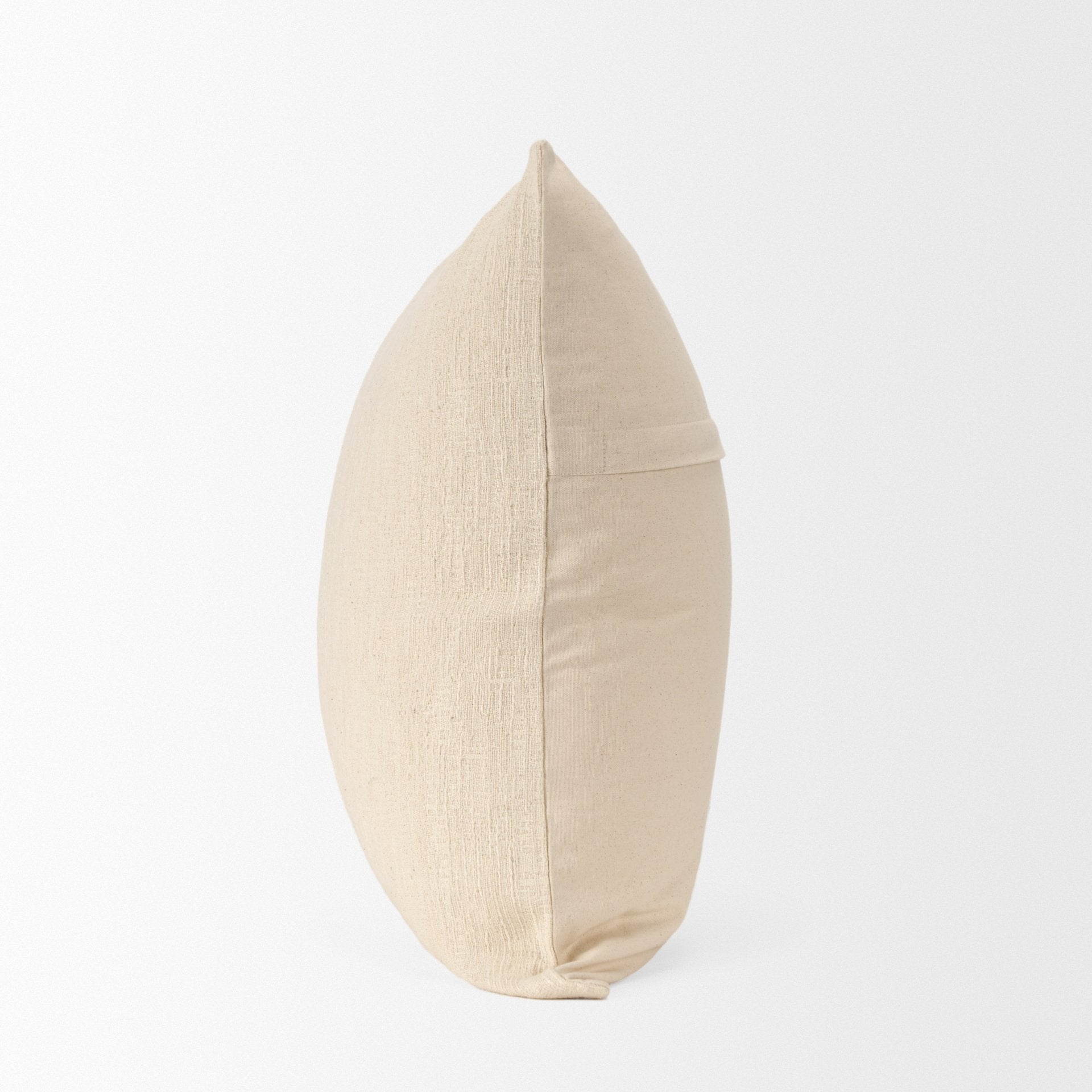 Jenner Cream Throw Pillow