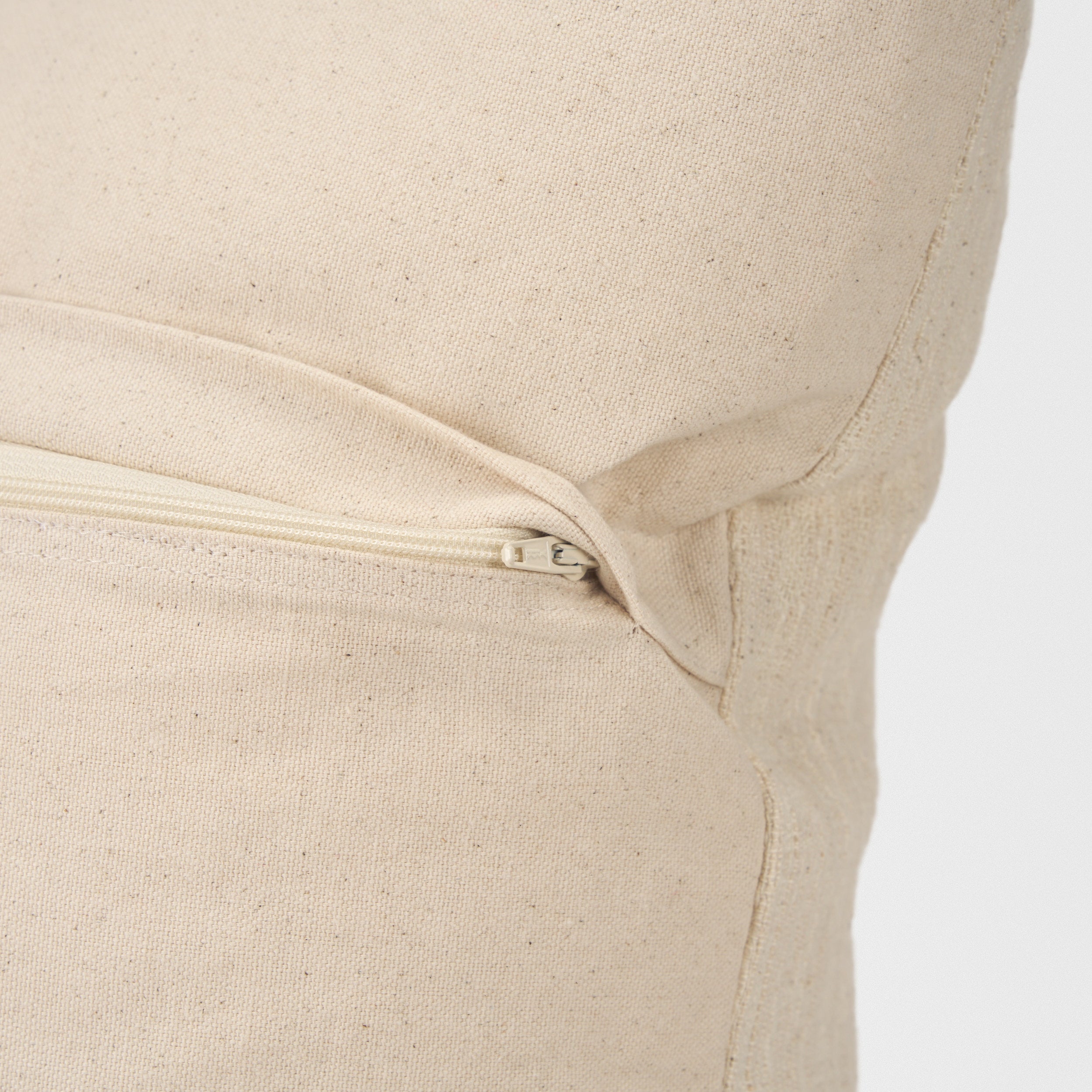 Jenner Cream Throw Pillow