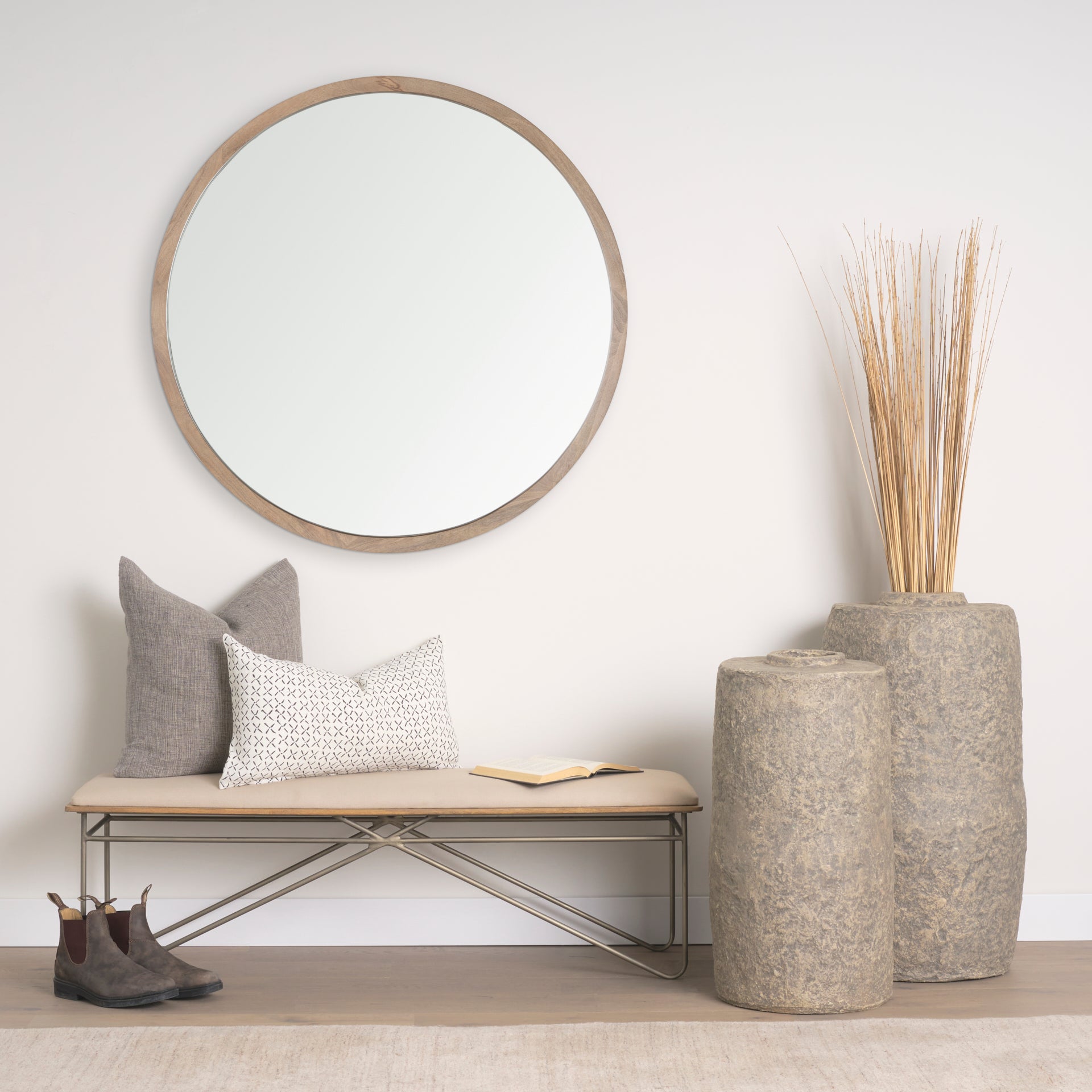 Rama Gray Floor Vase