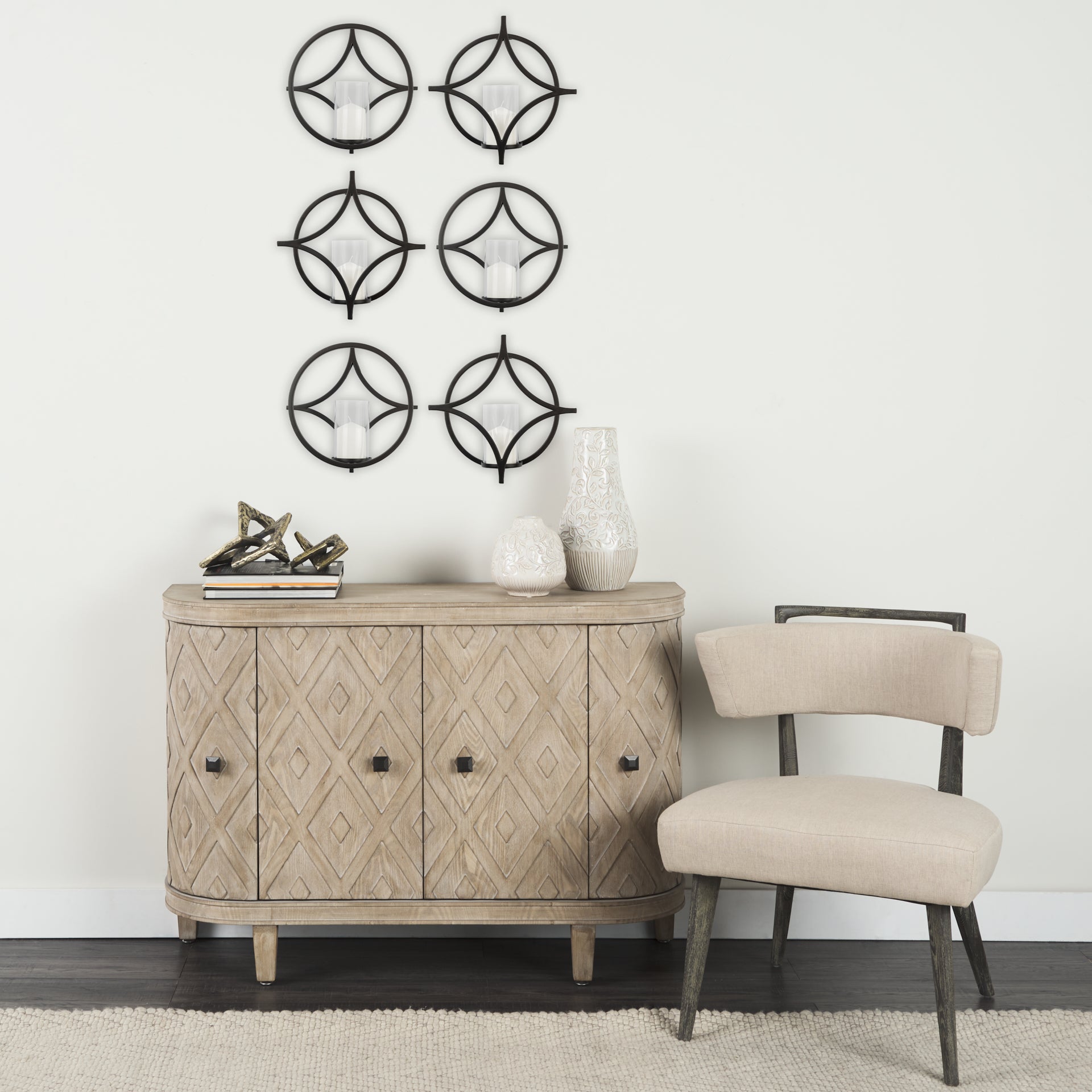 Lyra Wall Candle Holder