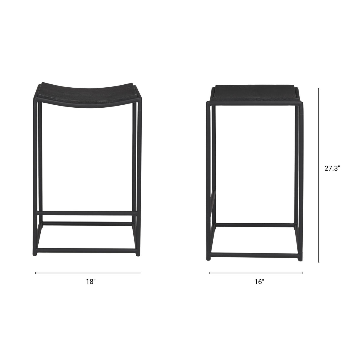 Taniel Wood Seat Stool