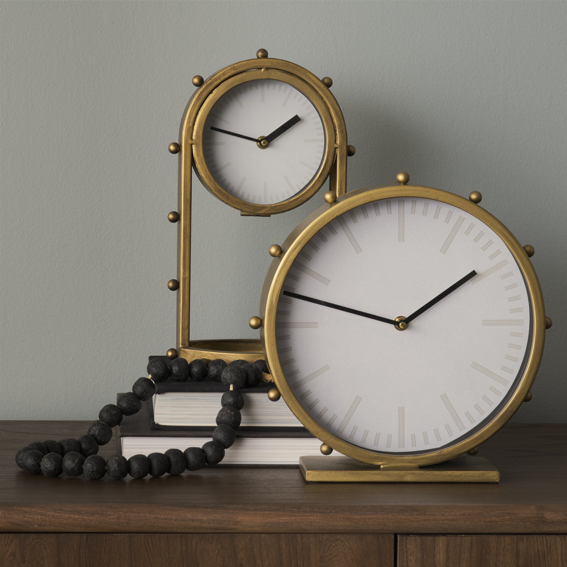 Marian Oval Table Clock
