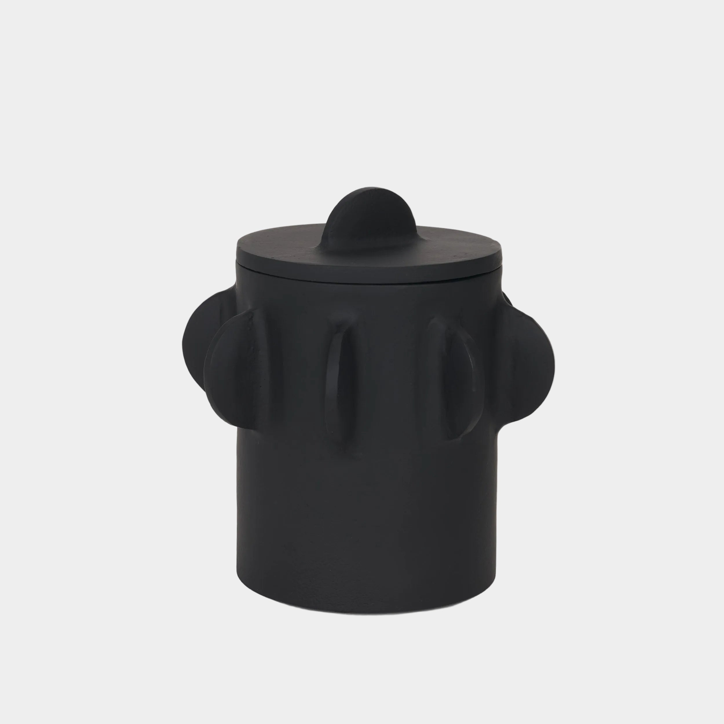 Deacon Decorative Black Canister