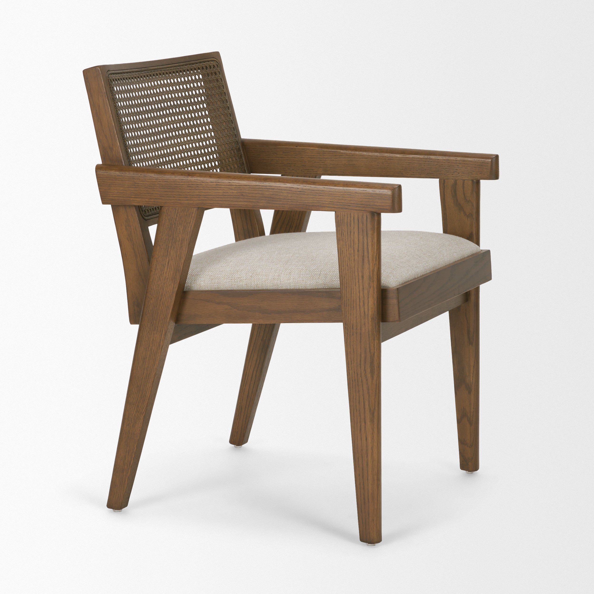 Reid Cane Back Dining Armchair