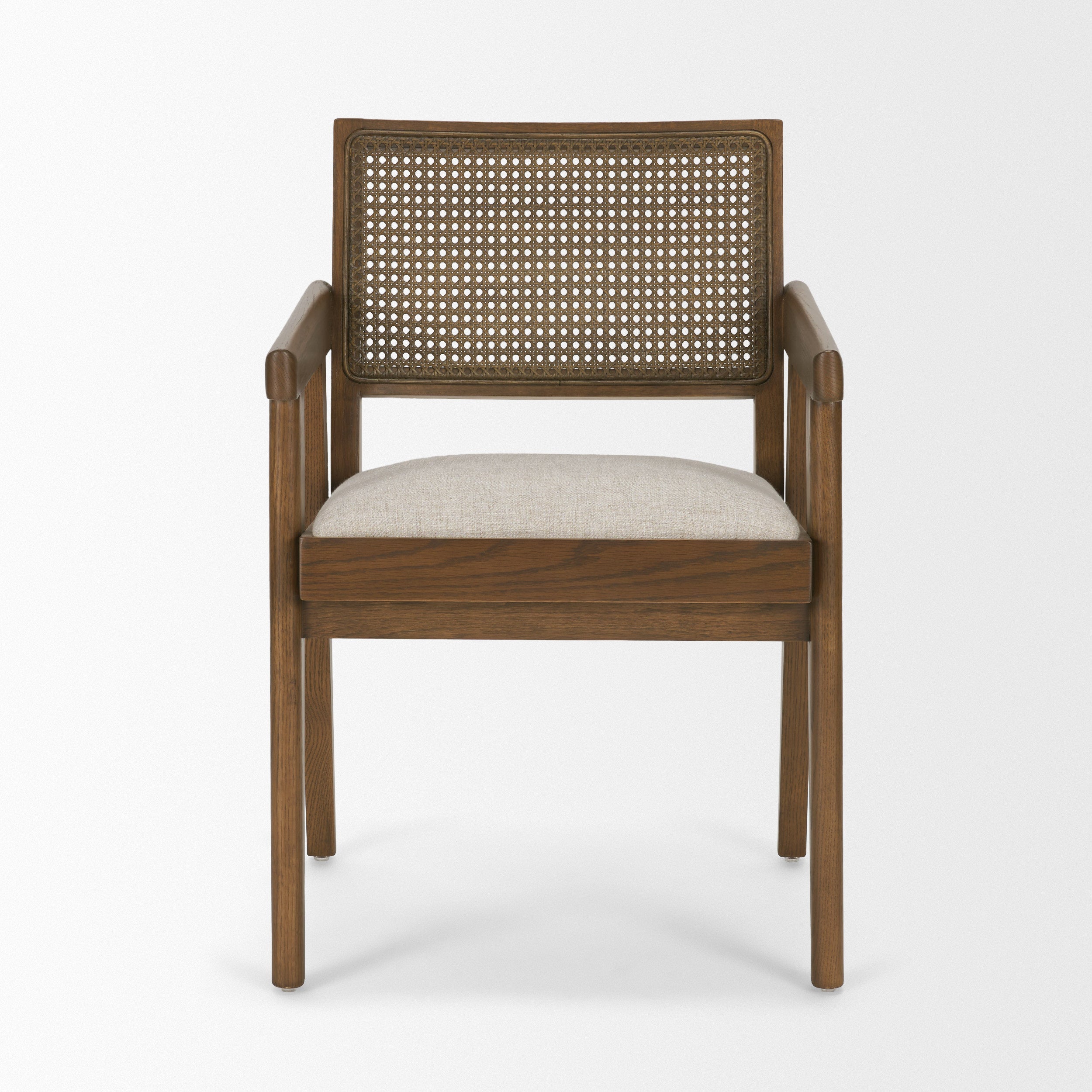 Reid Cane Back Dining Armchair