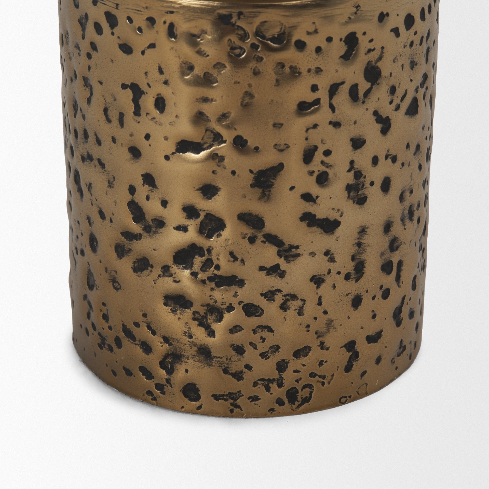 Akira Gold Candle Holder