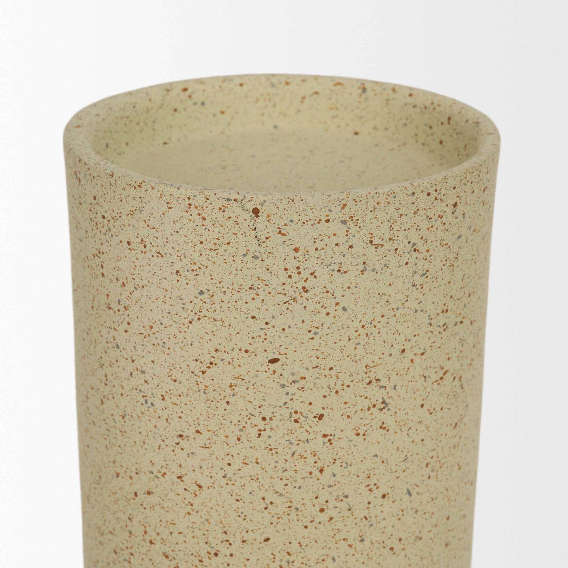 Akira Beige Candle Holder