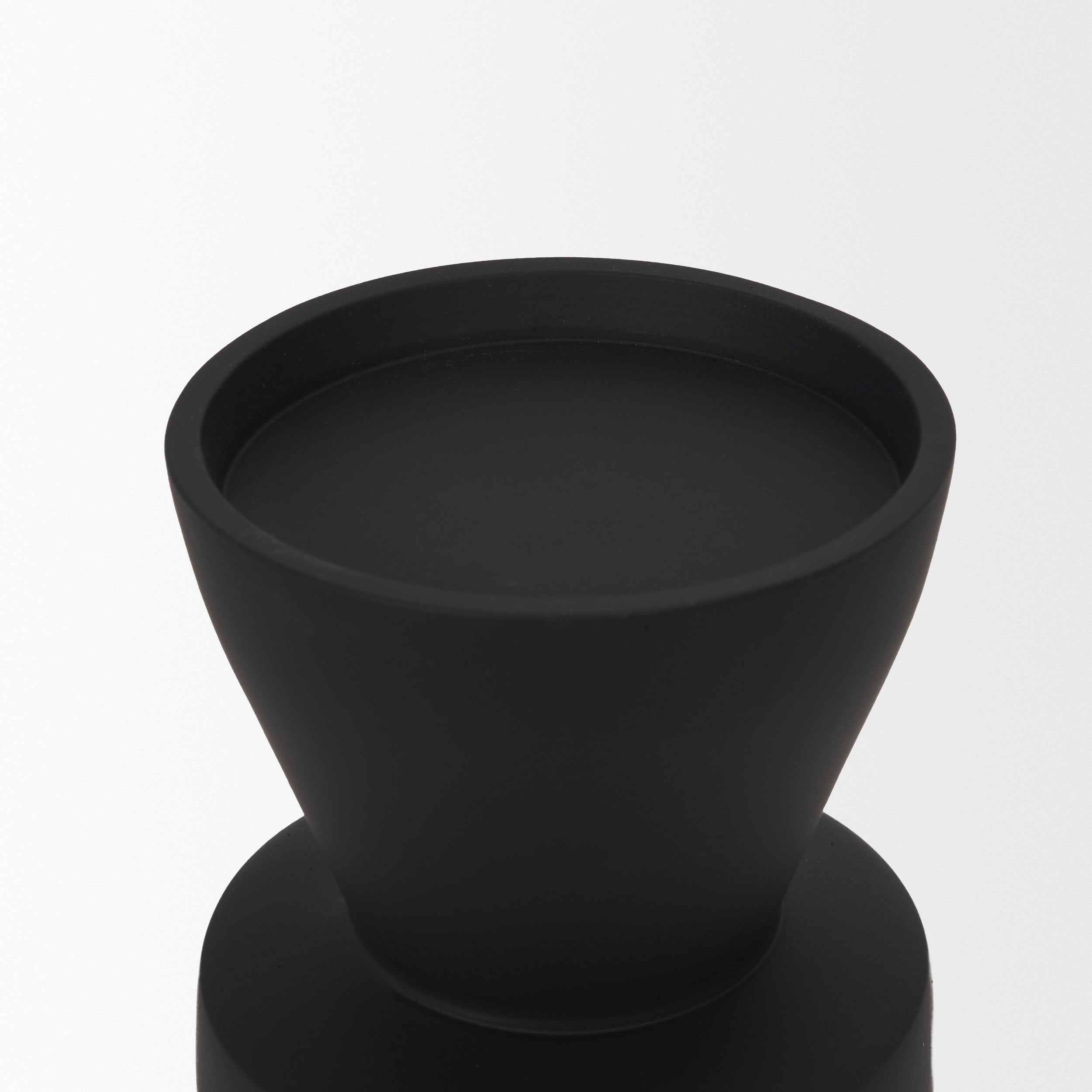 Odilia Black Candle Holder