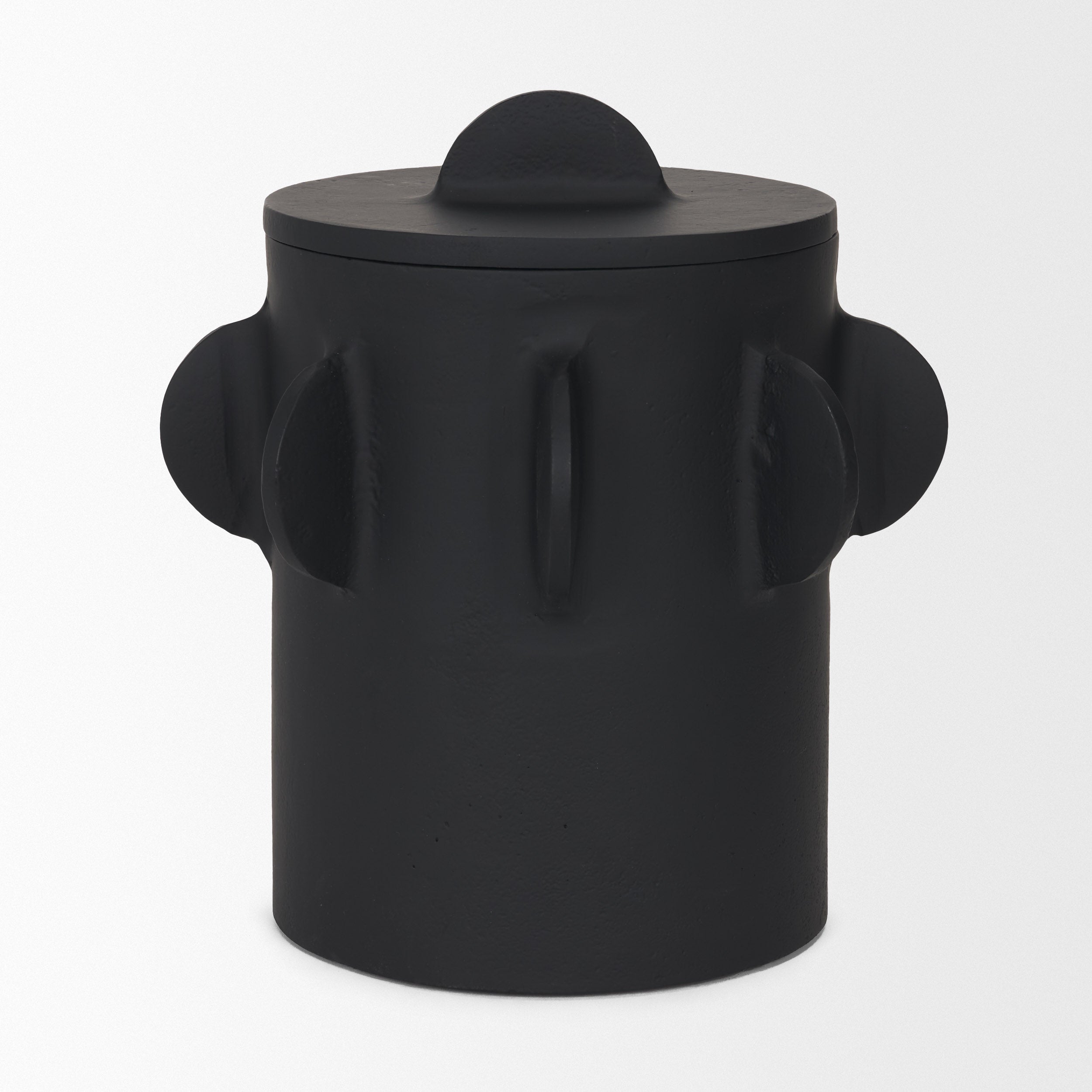 Deacon Decorative Black Canister