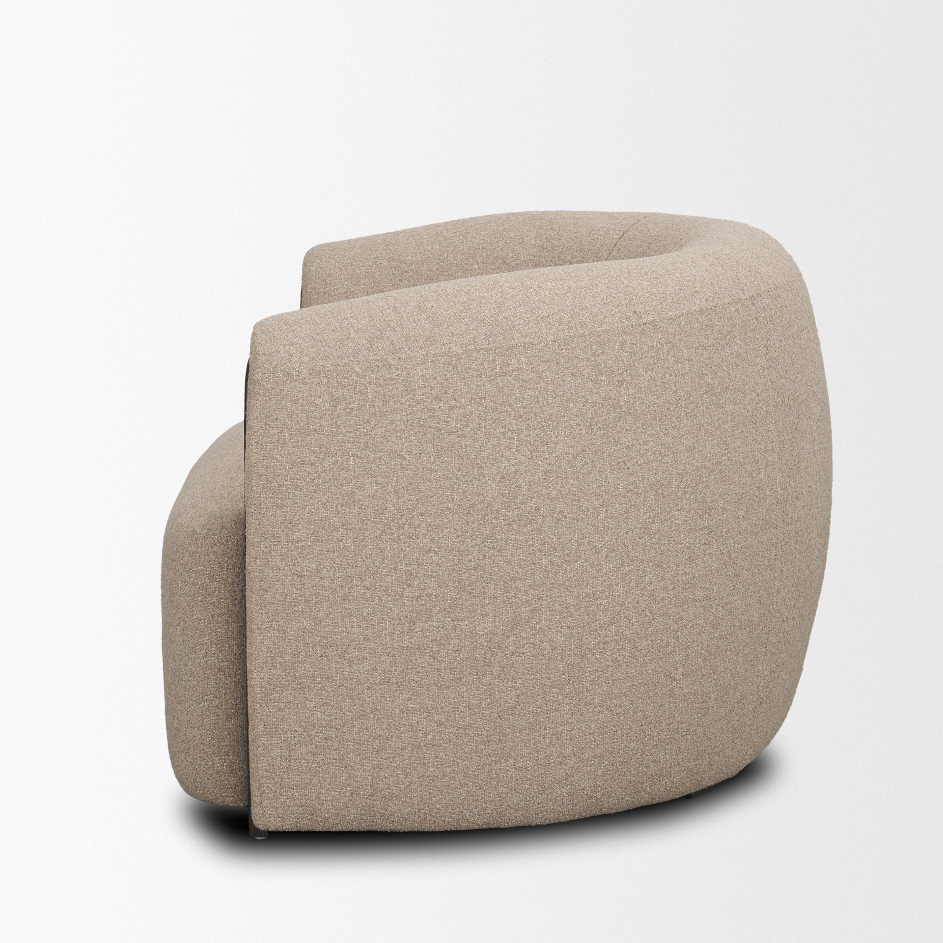 Kornelia Fabric Barrel Accent Chair