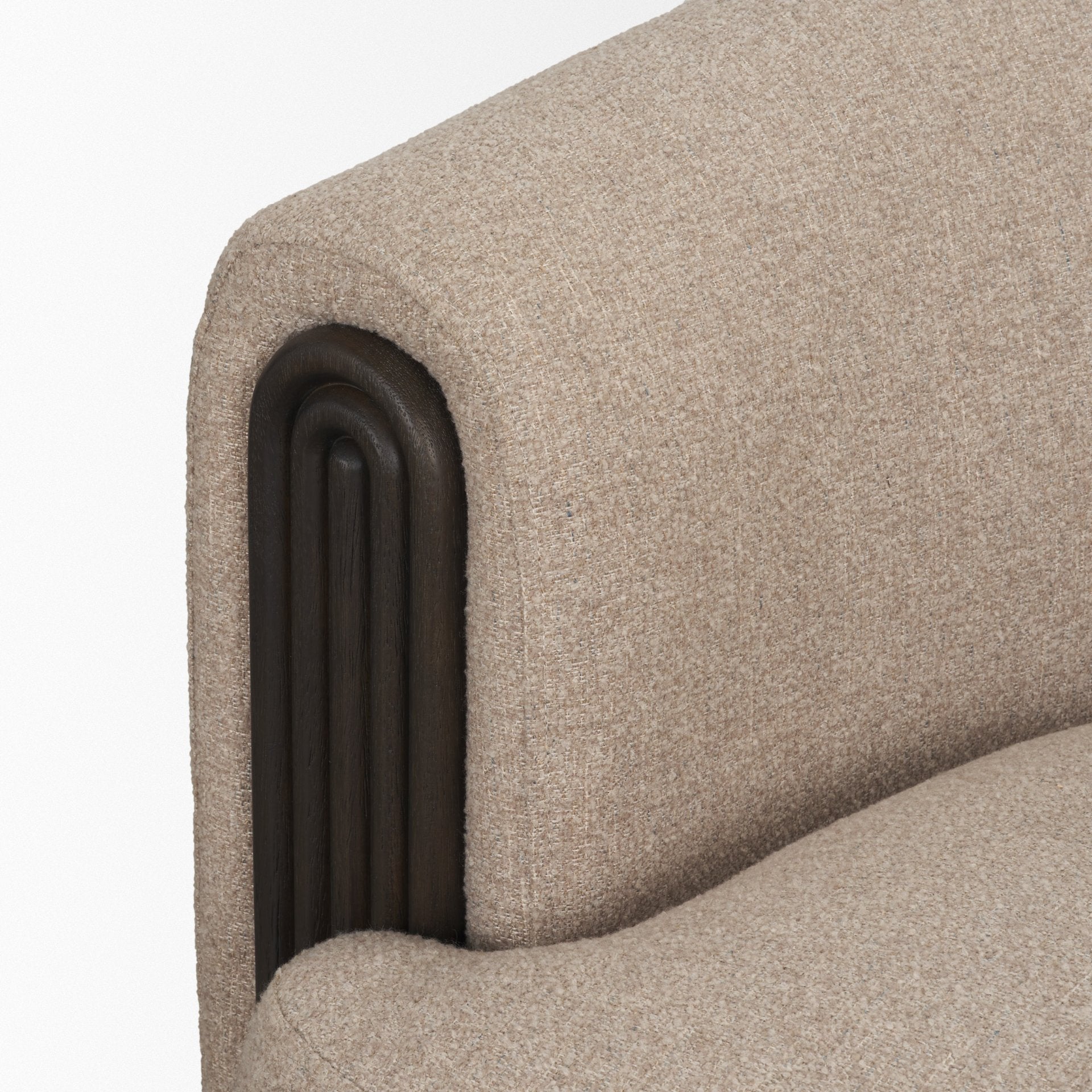 Kornelia Fabric Barrel Accent Chair
