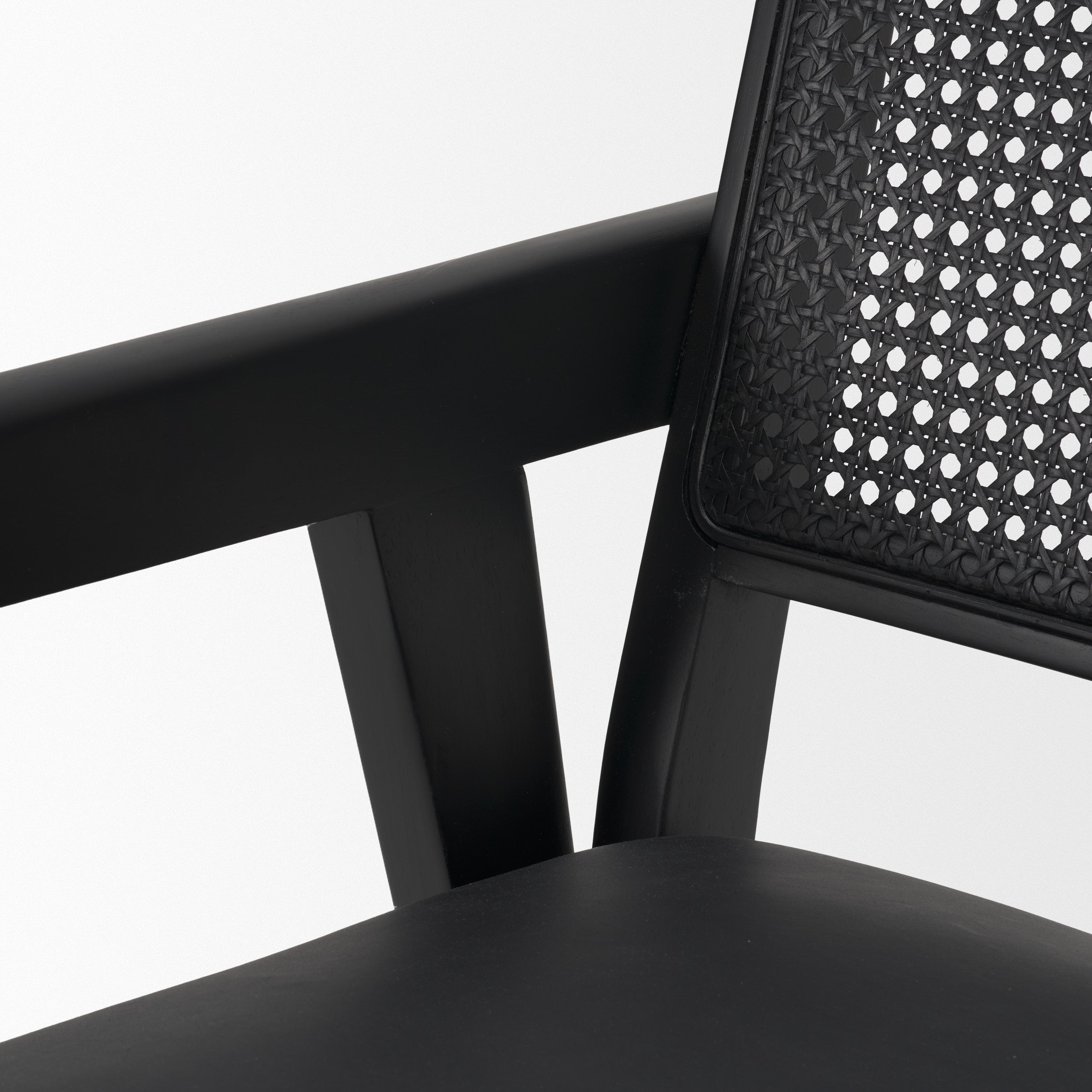 Reid Cane Back Dining Armchair