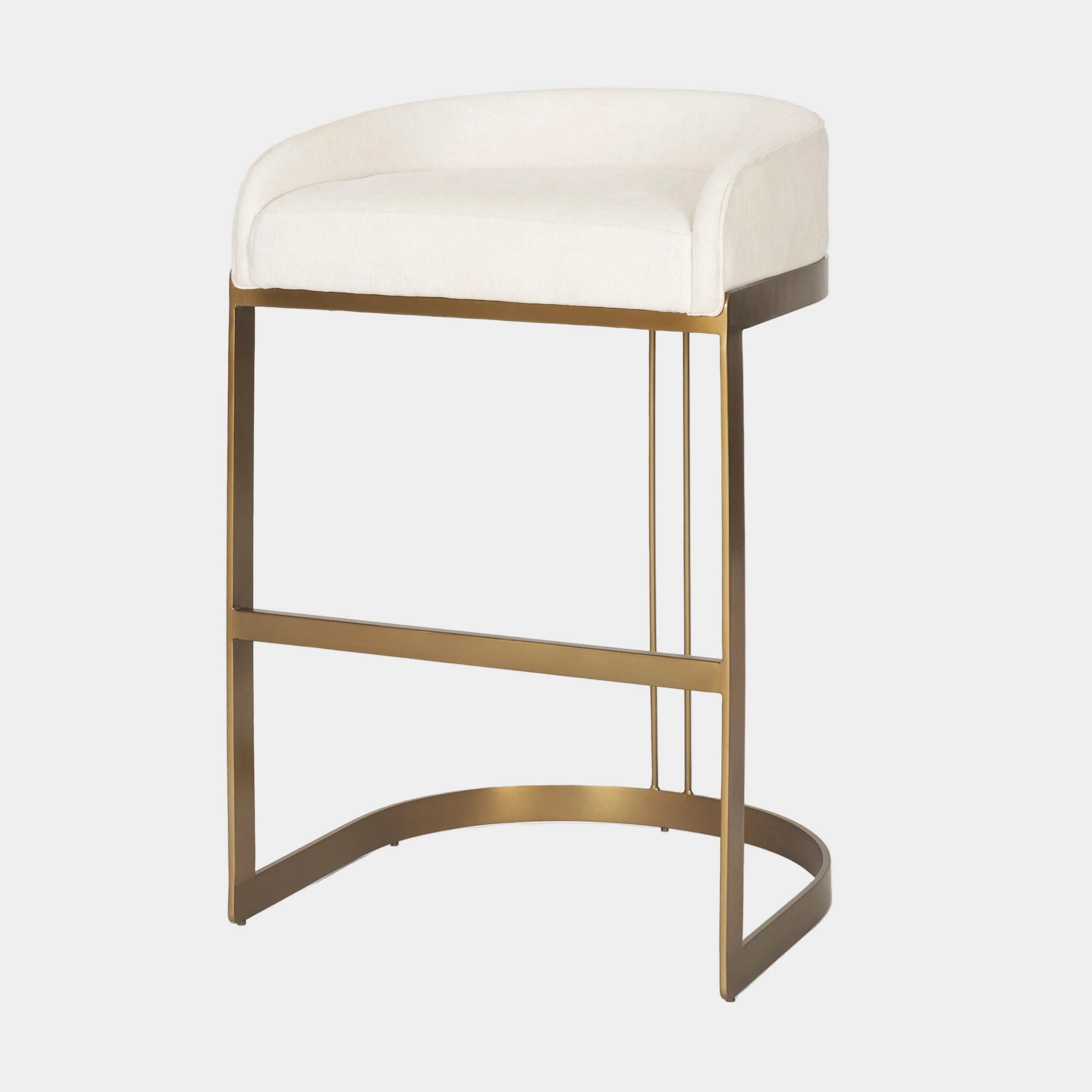 Hollyfield Fabric Seat Contract-Grade Bar Stool