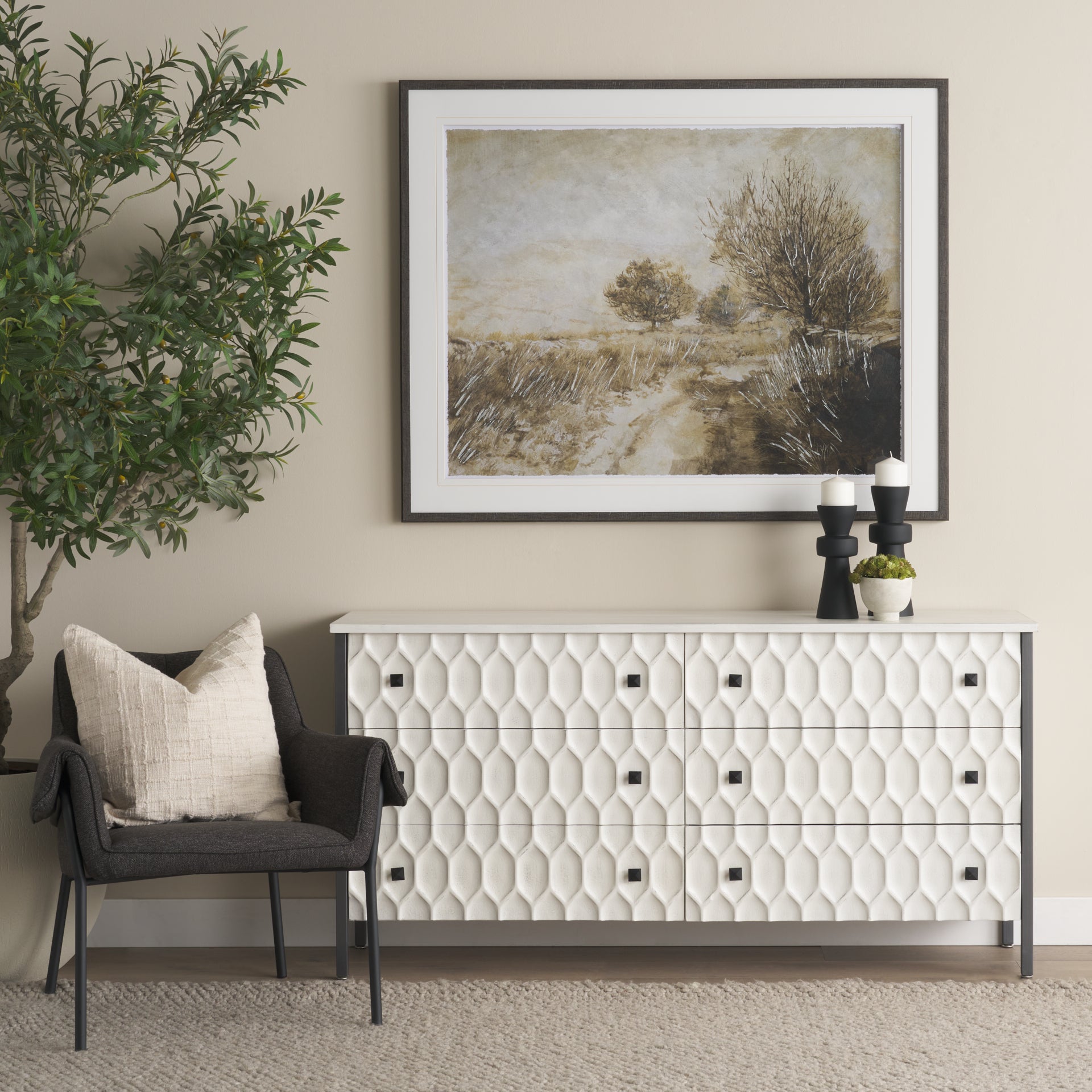 Savannah Gray Sideboard