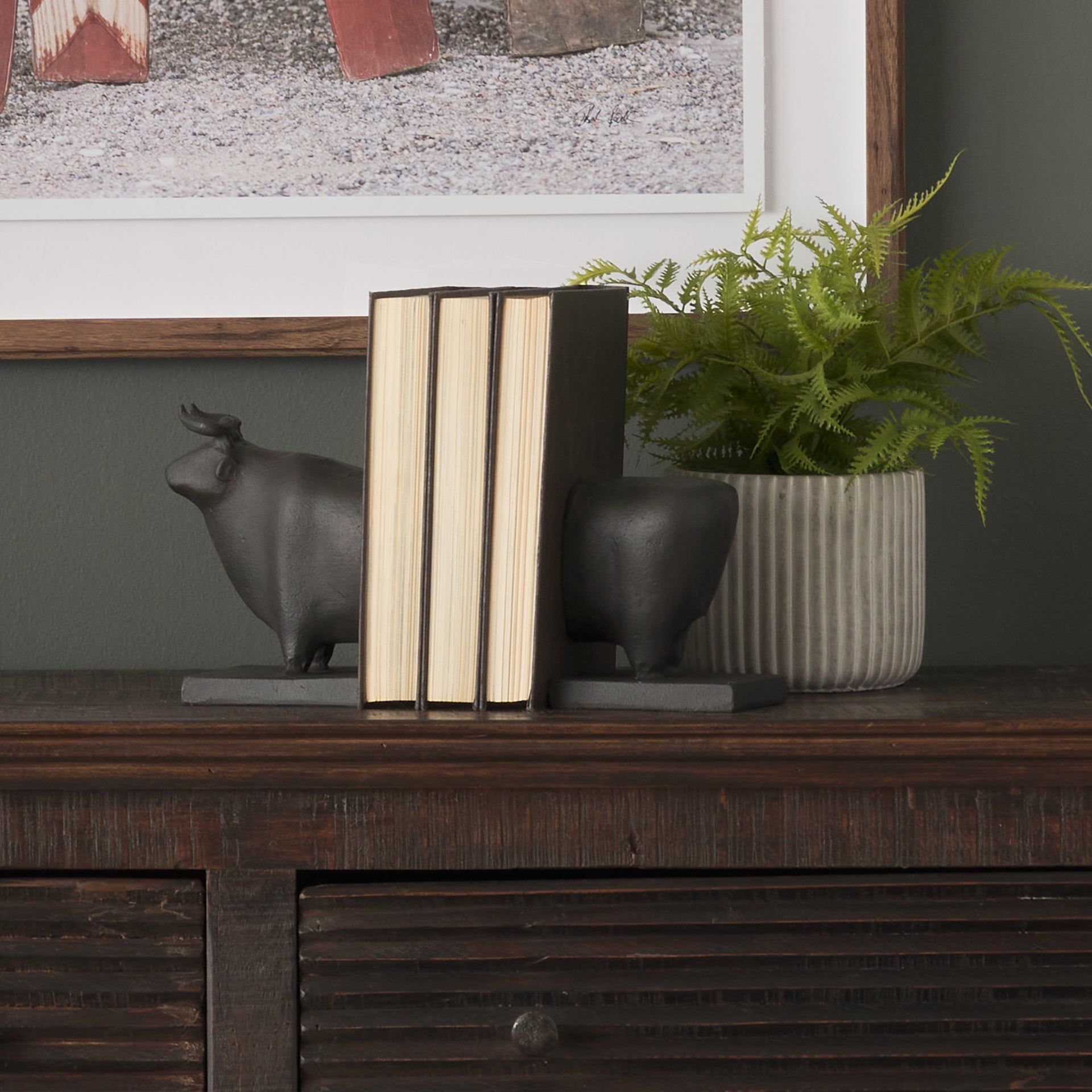 Taurus Book End