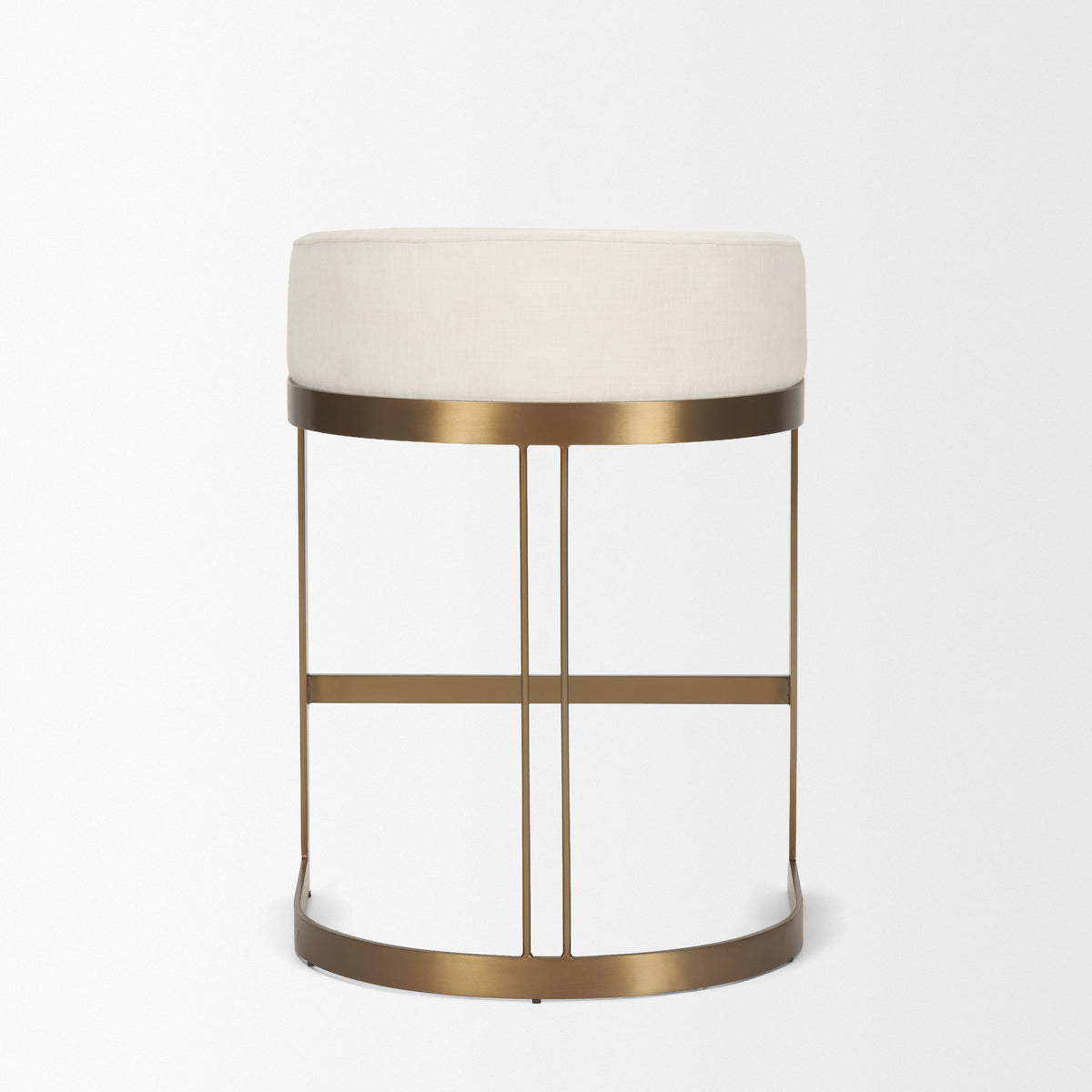 Hollyfield Fabric Seat Counter Stool