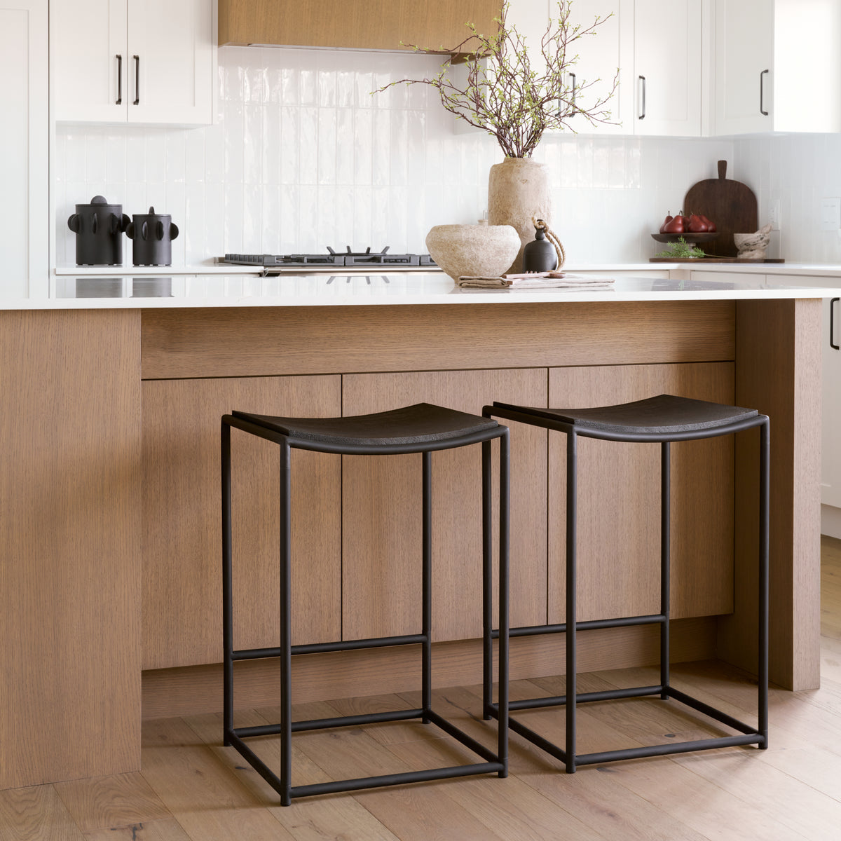 Taniel Wood Seat Stool