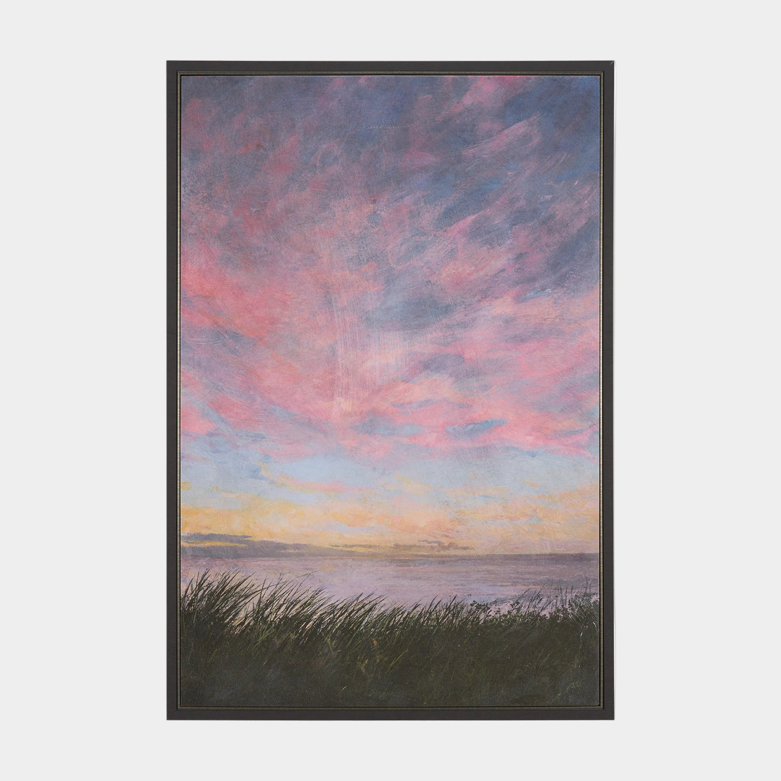 Crescent Sunset Canvas Series