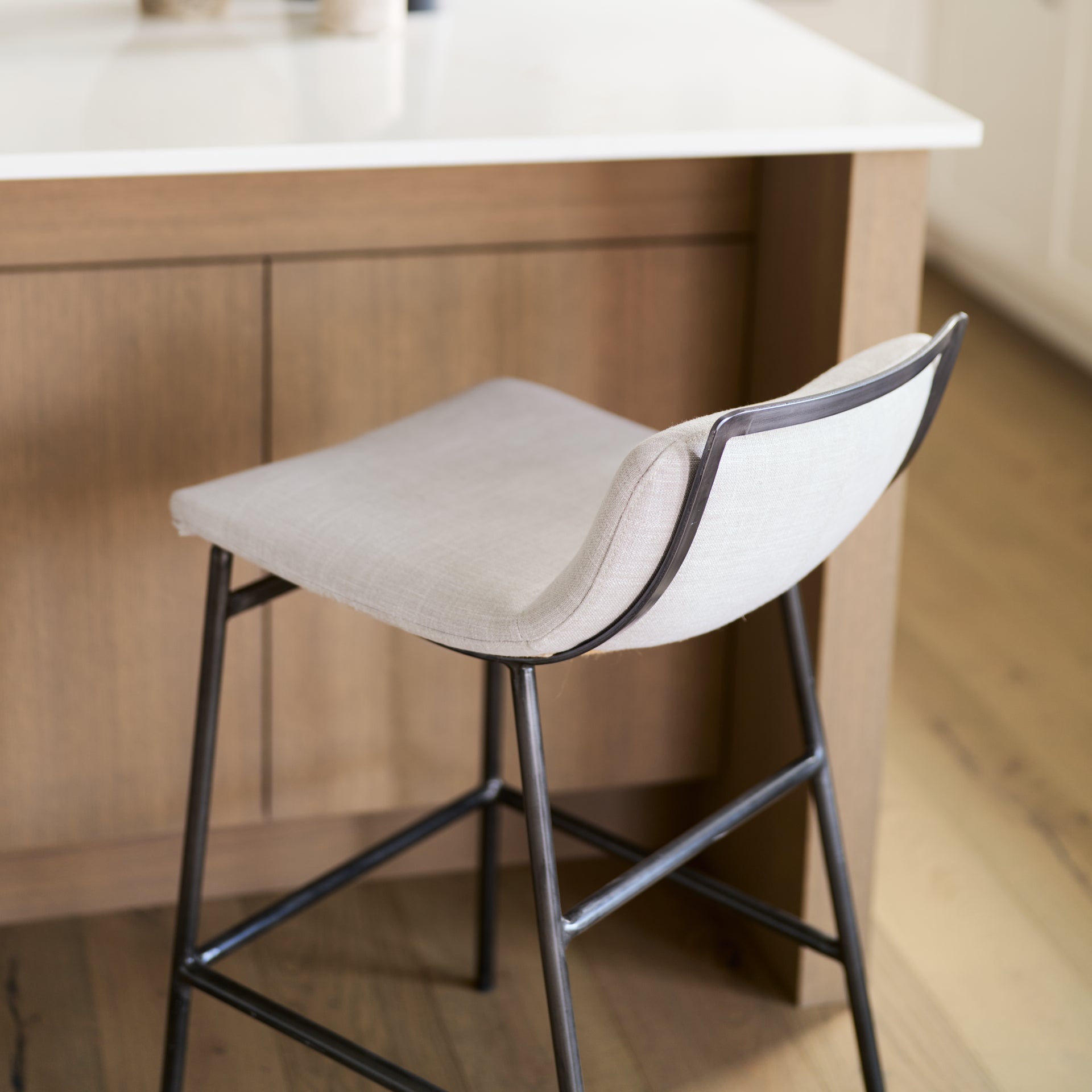 Kavalan Upholstered Seat Counter Stool