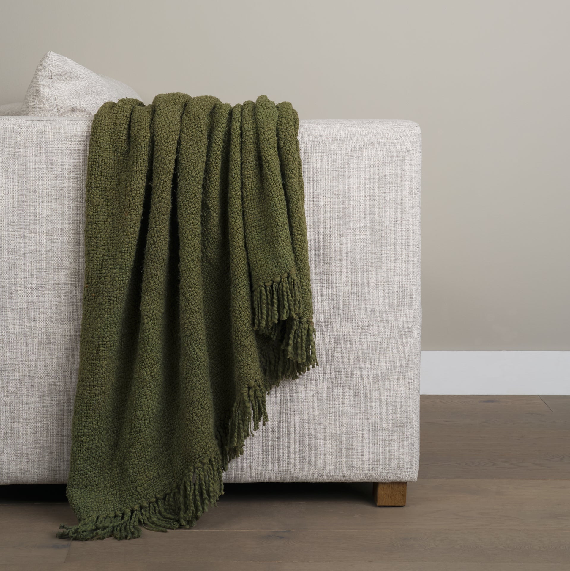 Kambal Evergreen Cotton Throw Blanket