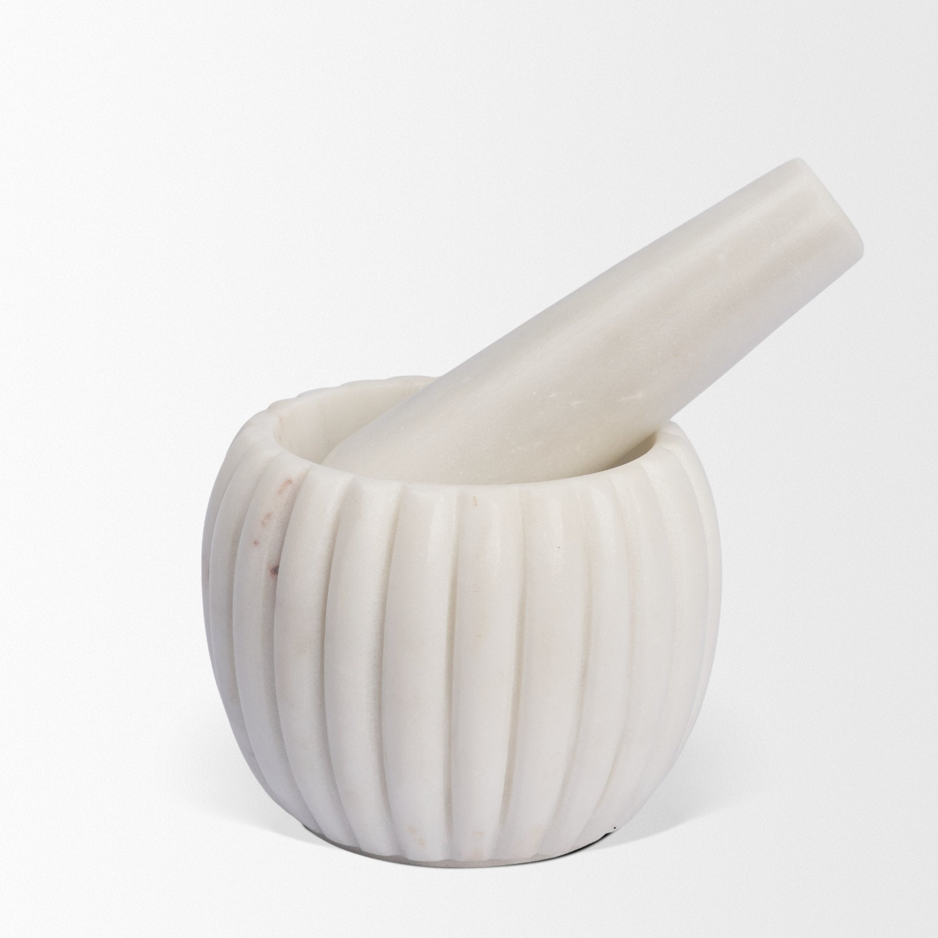 Cava Marble Mortar & Pestle