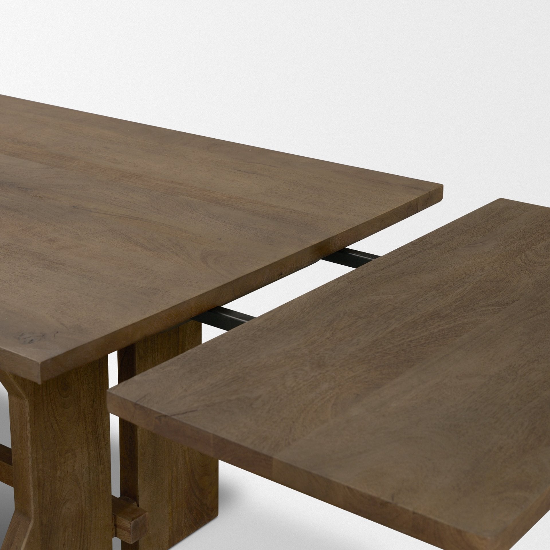 Rooke 84-124" Extendable Dining Table