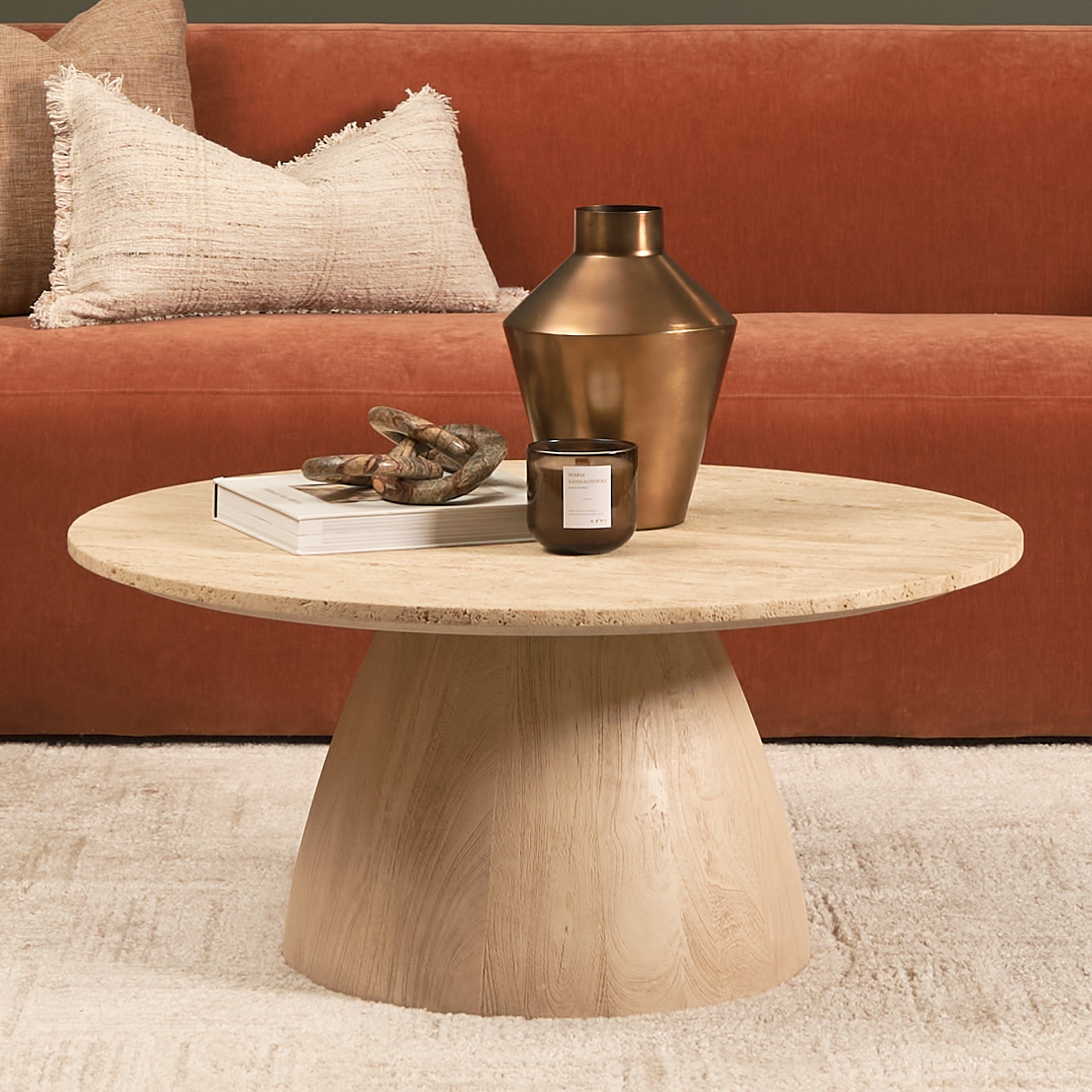 Allyson 36" Round Coffee Table