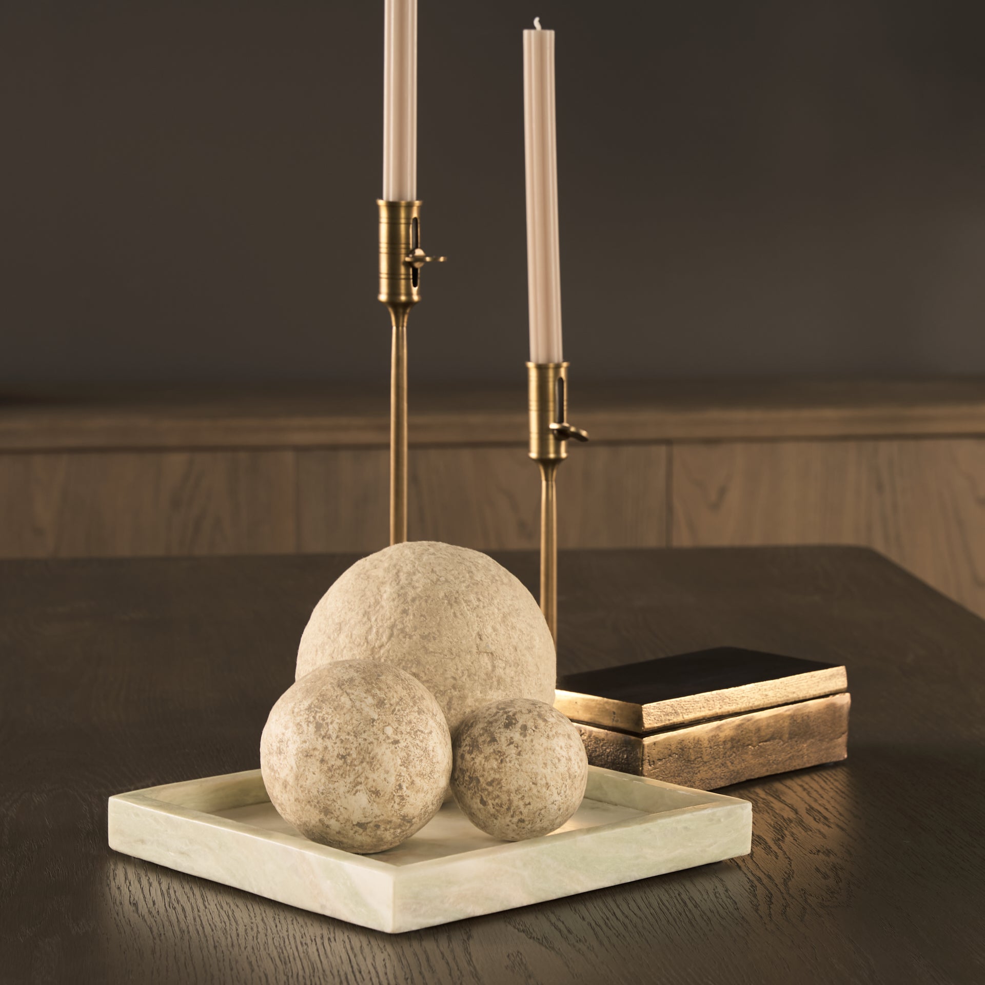 Stratus Marble Tray