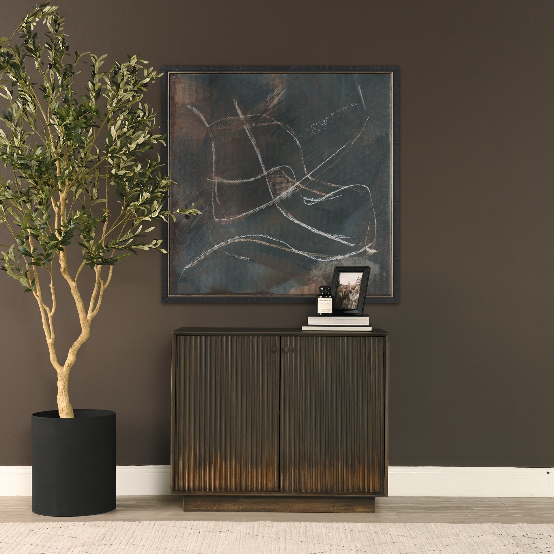 Cinder Accent Cabinet