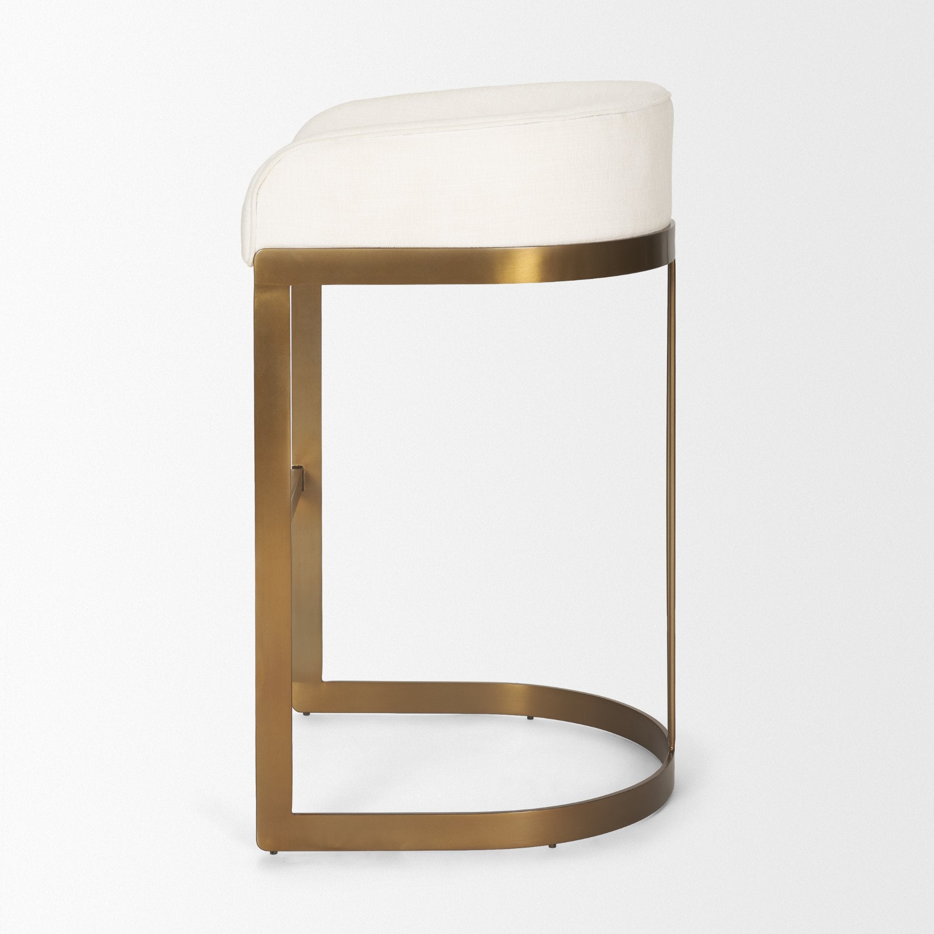 Hollyfield Fabric Seat Contract-Grade Bar Stool
