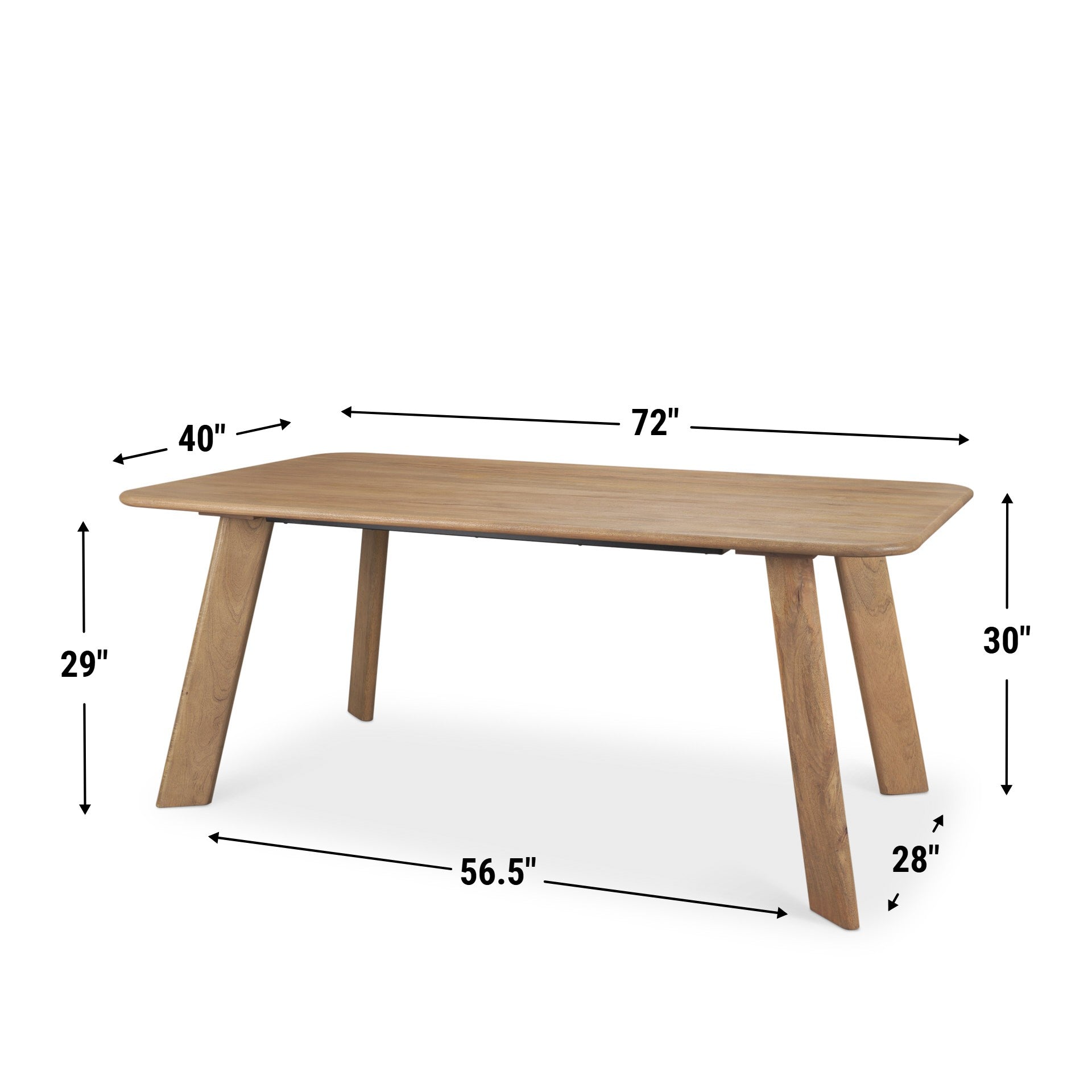 Welborn 72" Dining Table