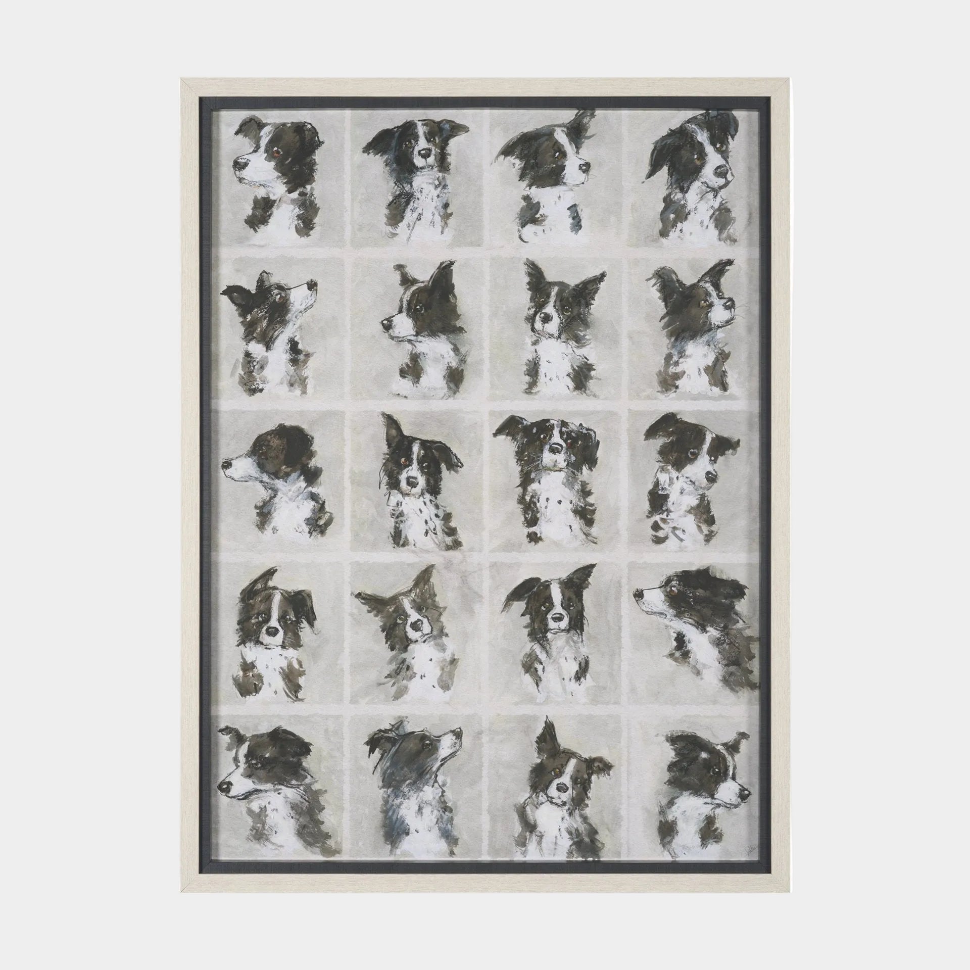 A Dogs Many Faces Framed Series