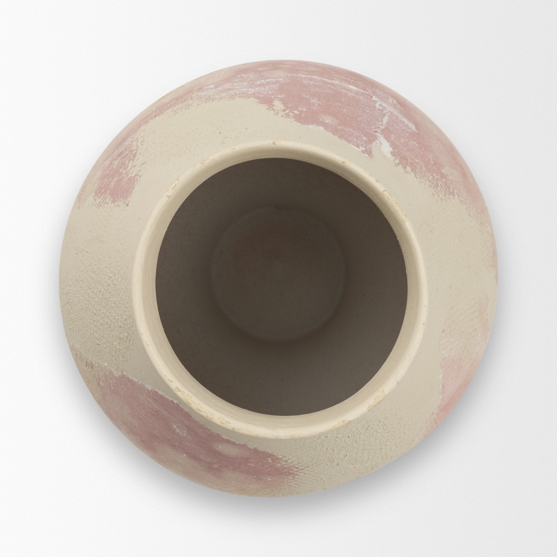 Velo Cream Hand-Painted Vase