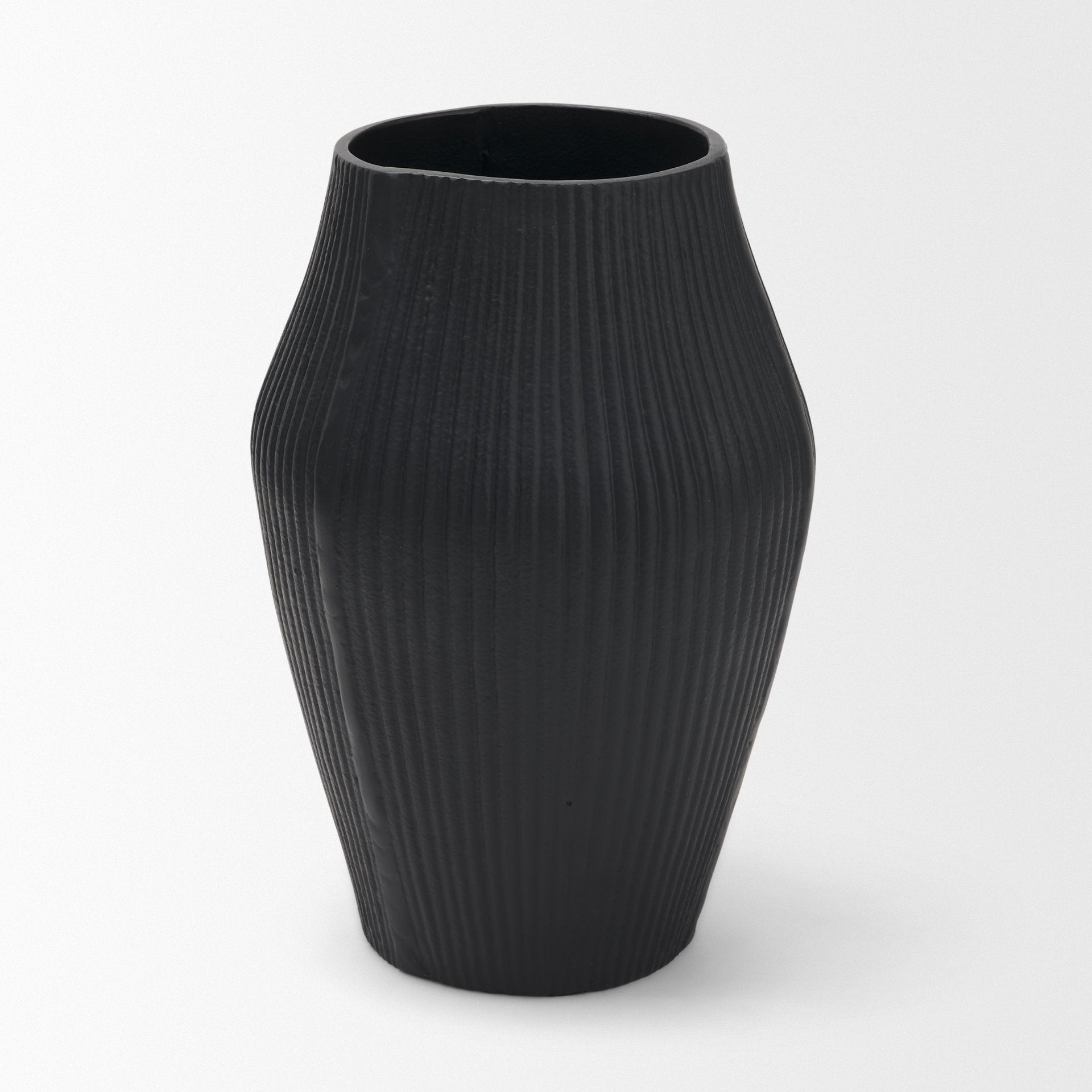 Patine Fluted Vase