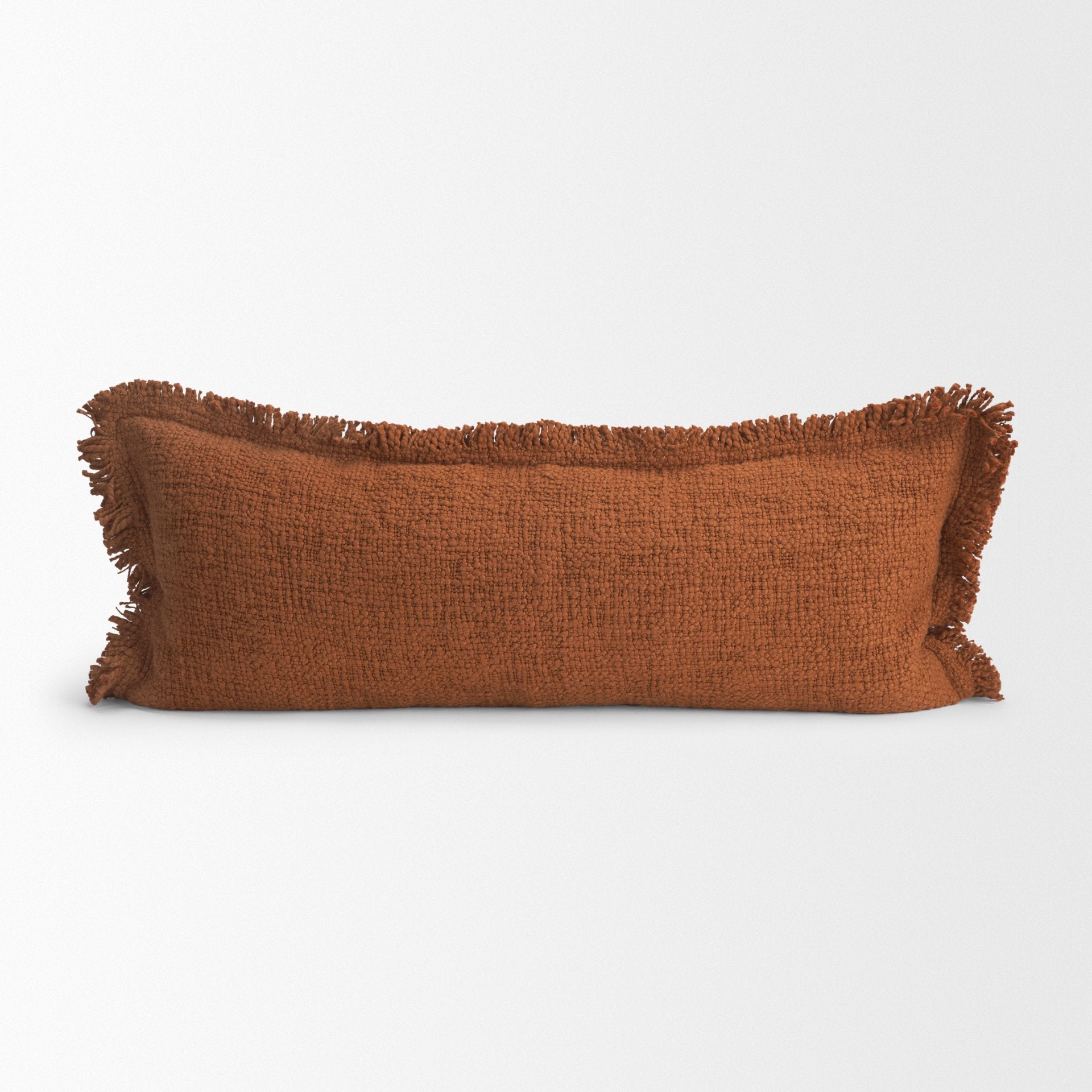 Kambal 14x36 Copper Rust Decorative Pillow