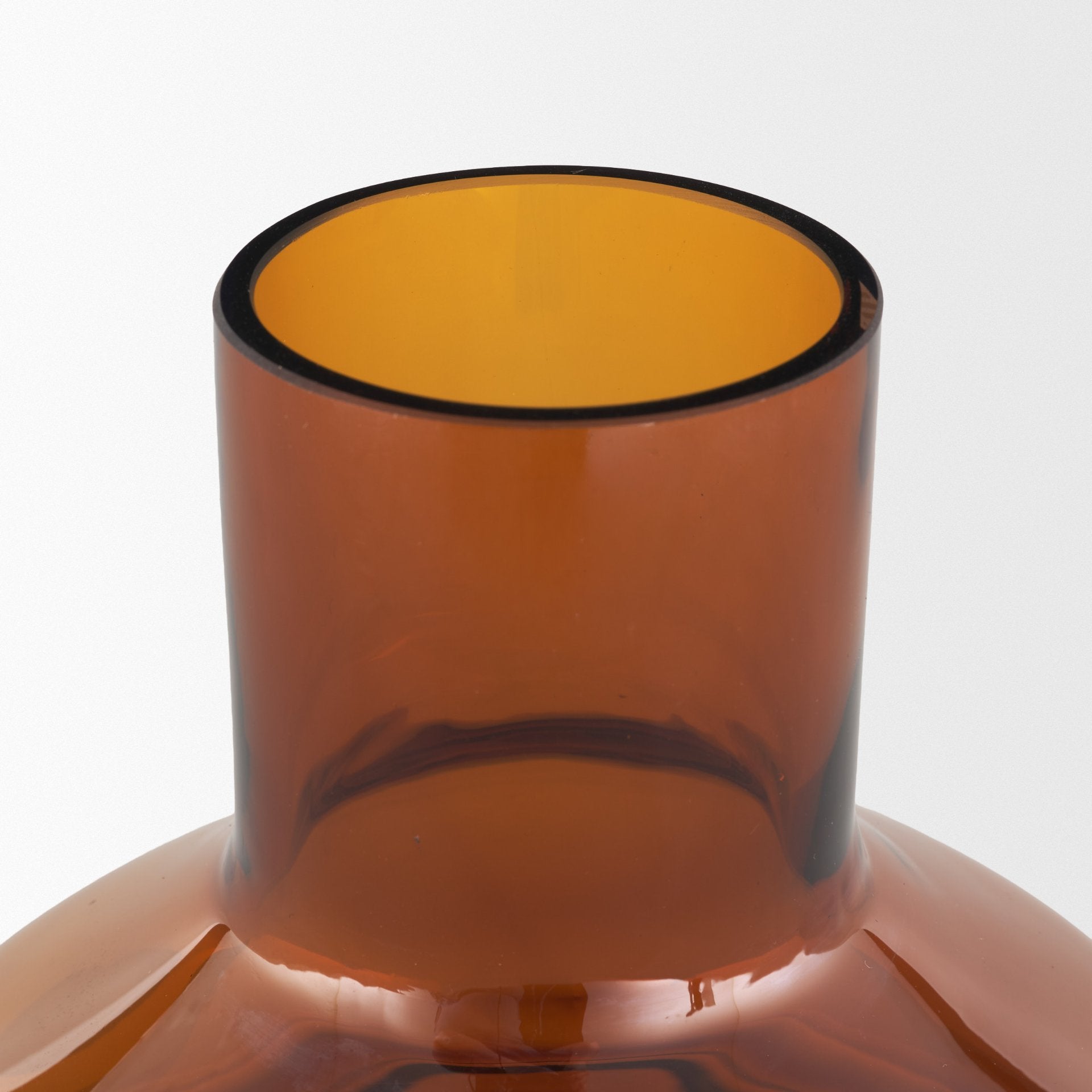 Aurel Orange Glass Vase