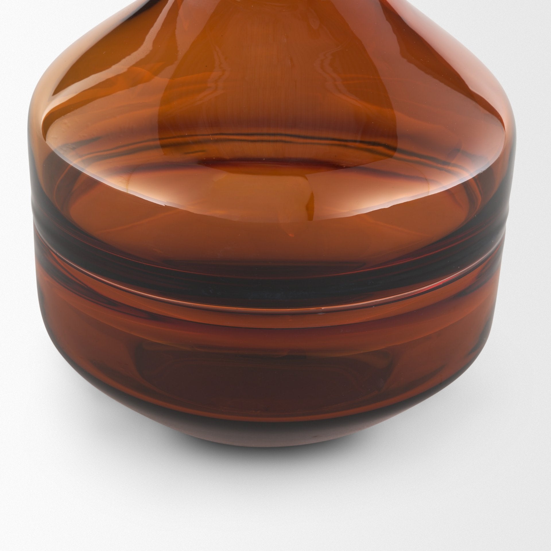 Aurel Orange Glass Vase
