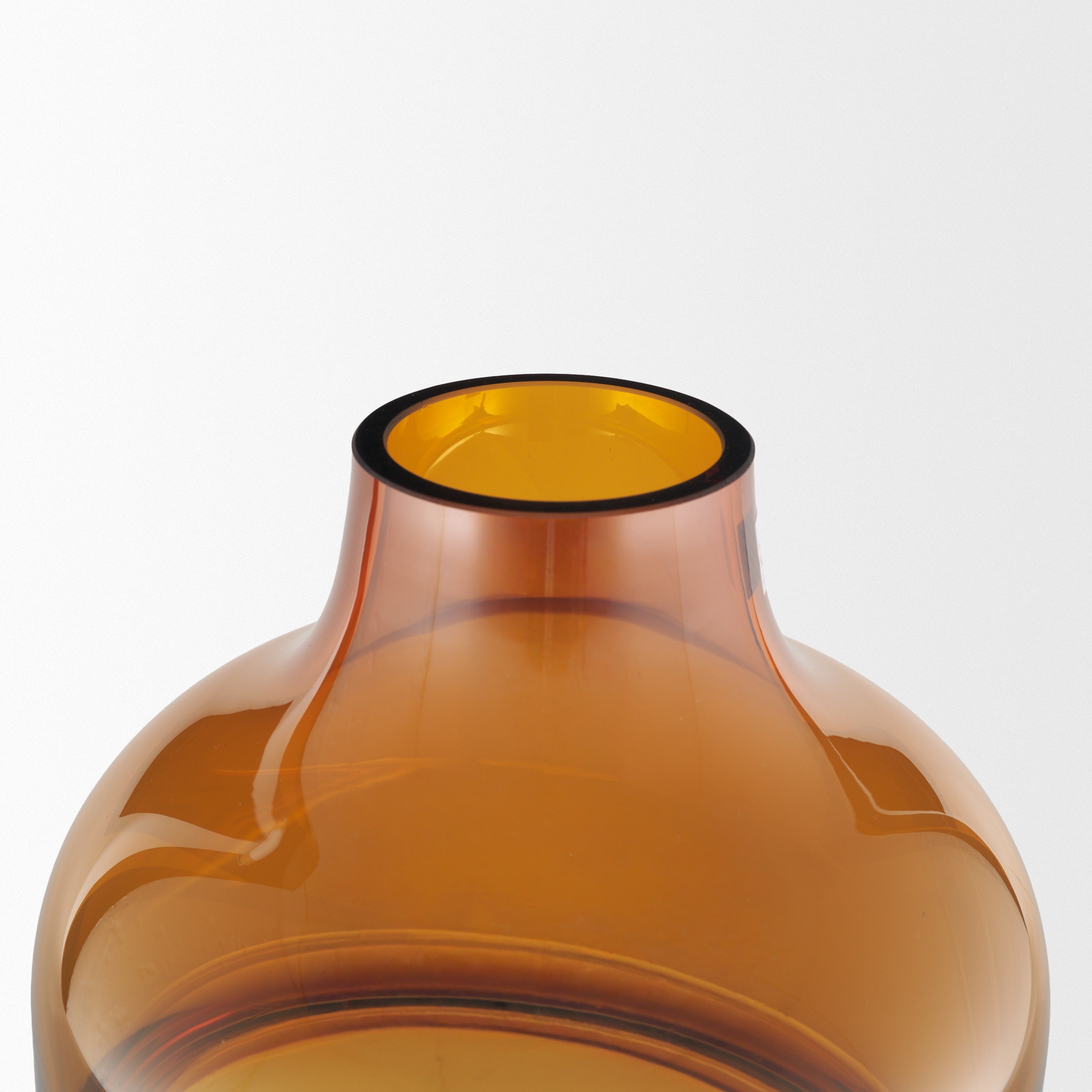 Aurel Orange Glass Vase