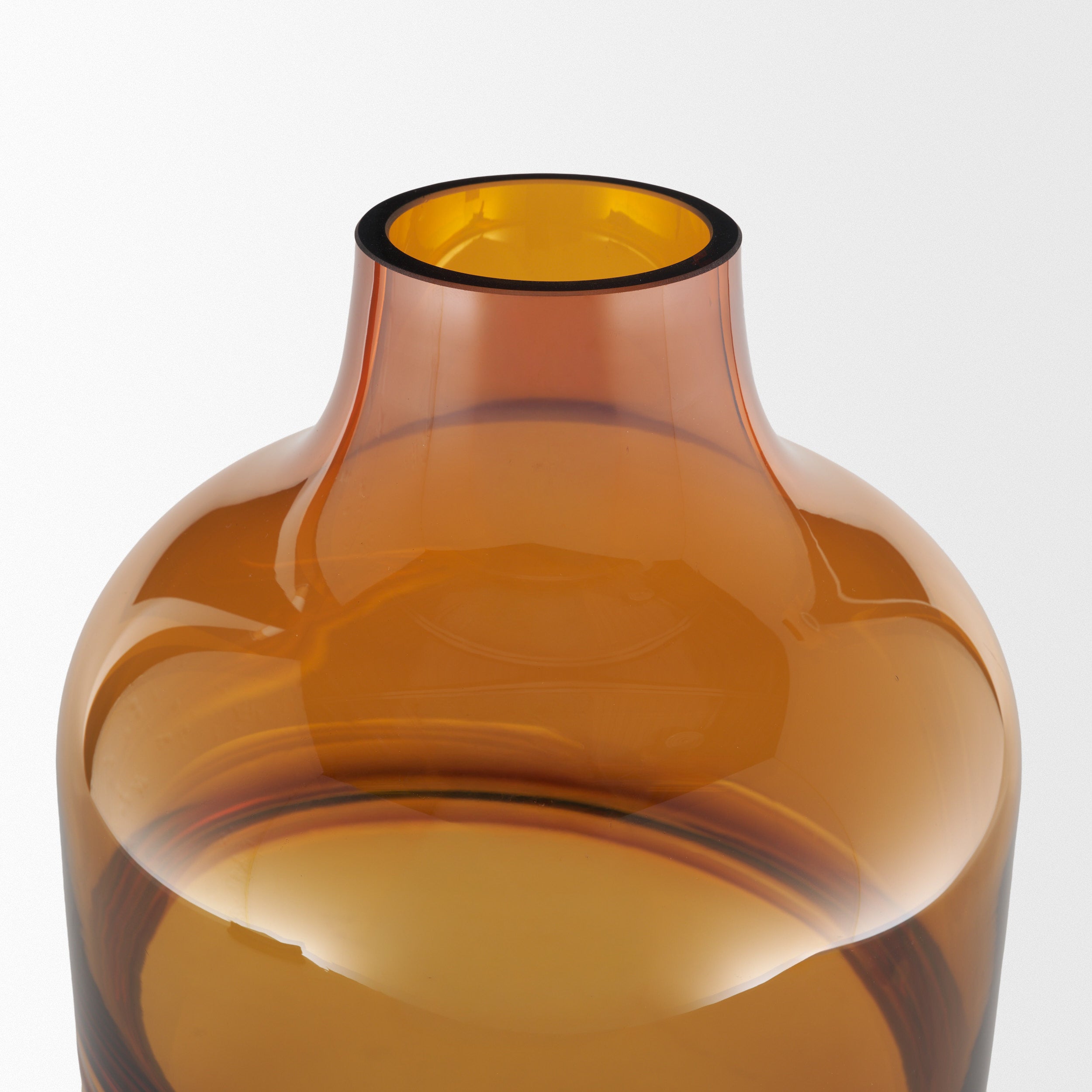 Aurel Orange Glass Vase
