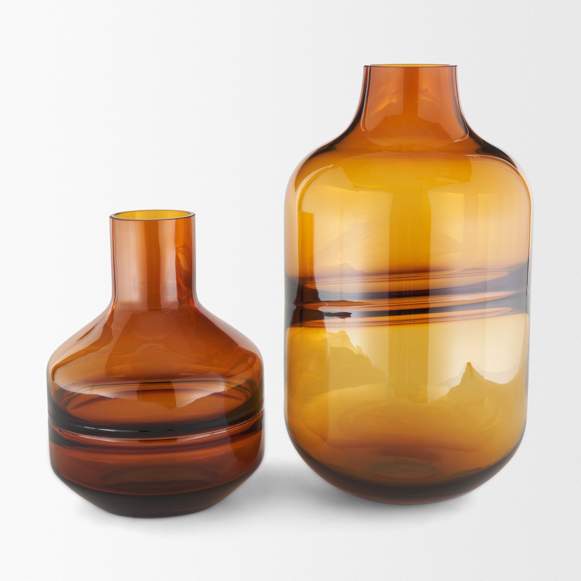Aurel Orange Glass Vase