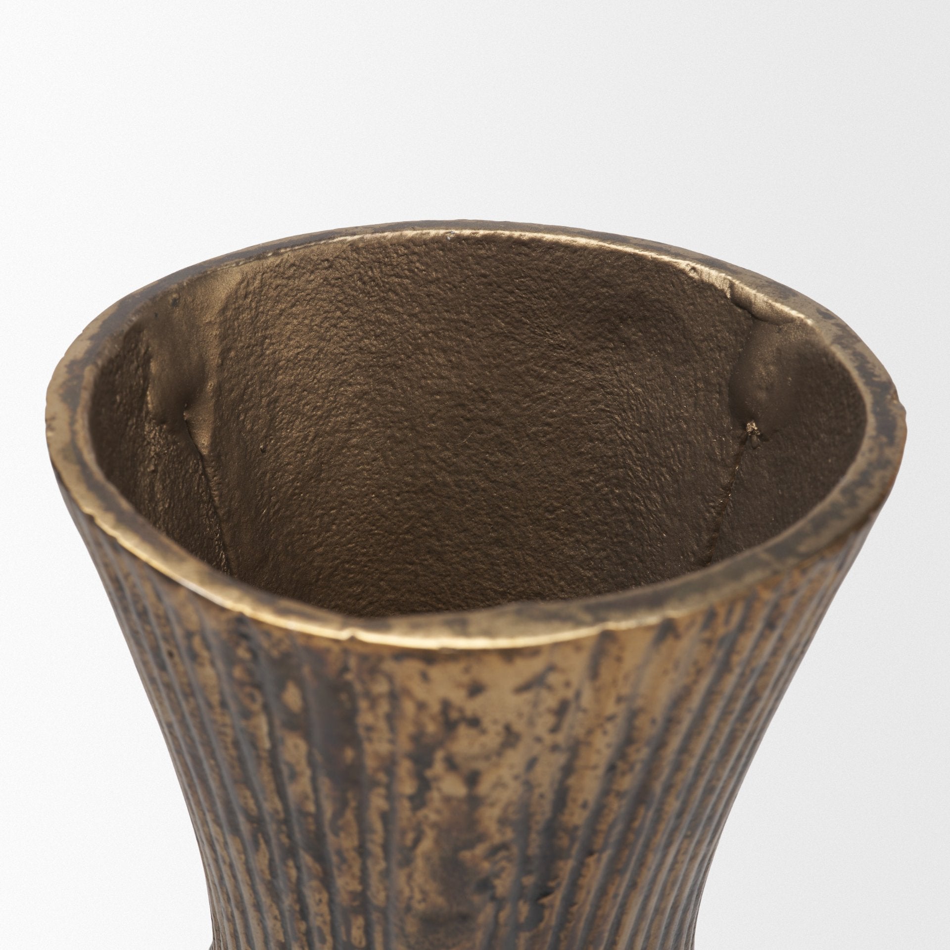 Patine Hourglass Vase