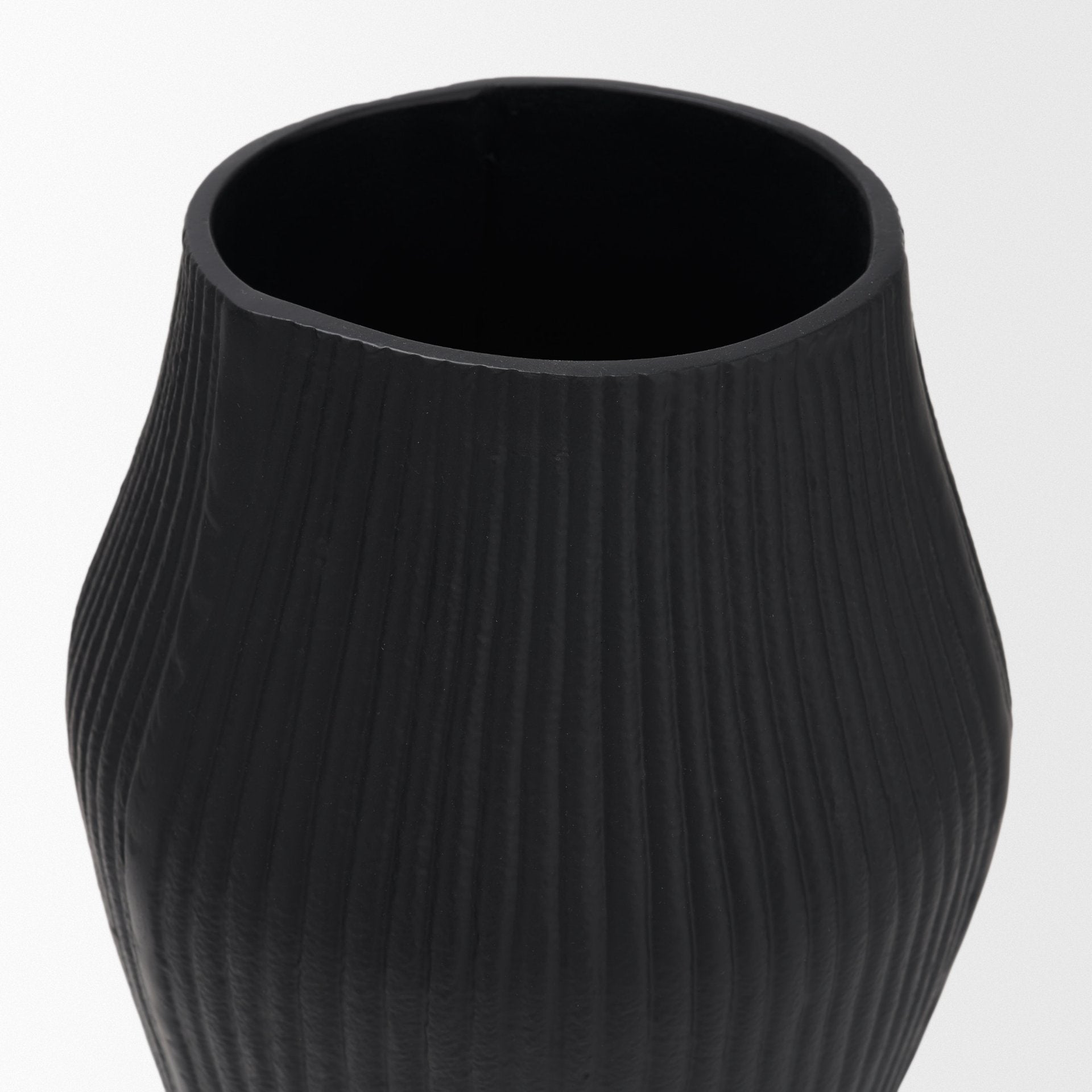 Patine Fluted Vase