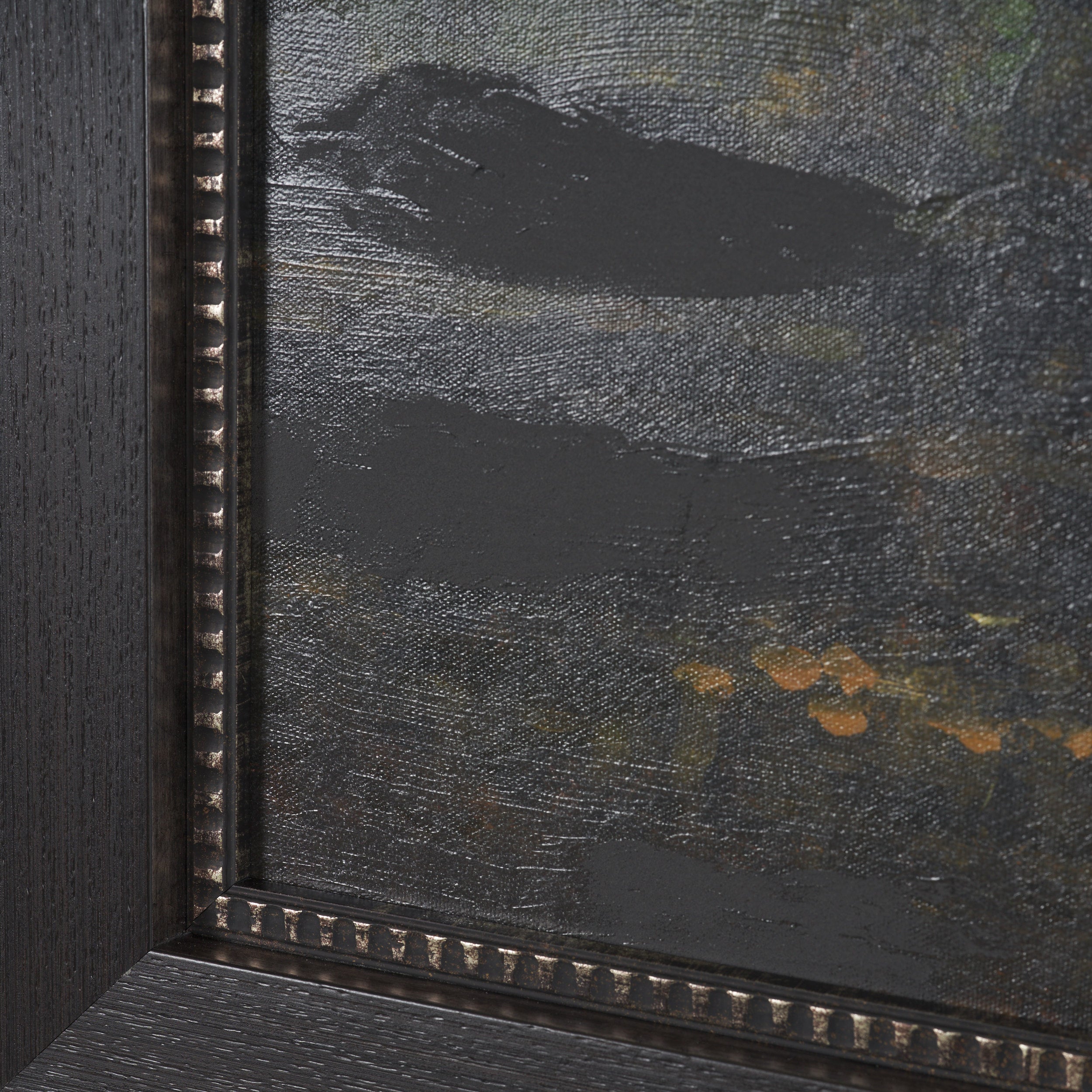 A River Landscape with Storks Framed Series